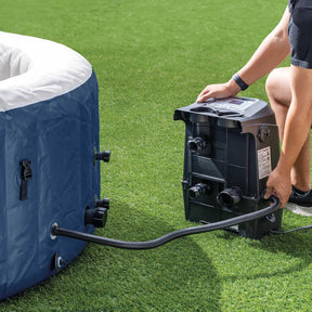 Intex Whirlpool - PureSPA Bubble, blau, Ø180 cm, 4 Personen