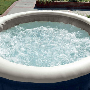Intex Whirlpool - PureSPA Bubble, blau, Ø180 cm, 4 Personen