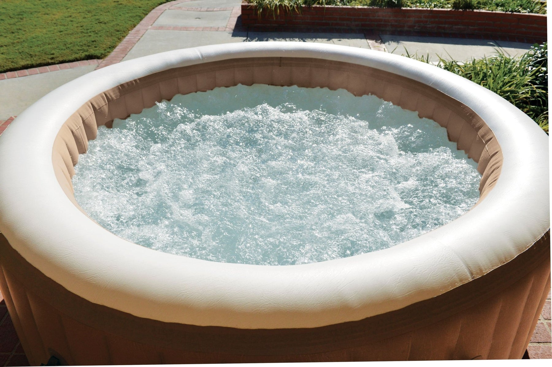 Intex Whirlpool Purespa Bubble Sahara Tan 196/145x71cm - Poolpirat