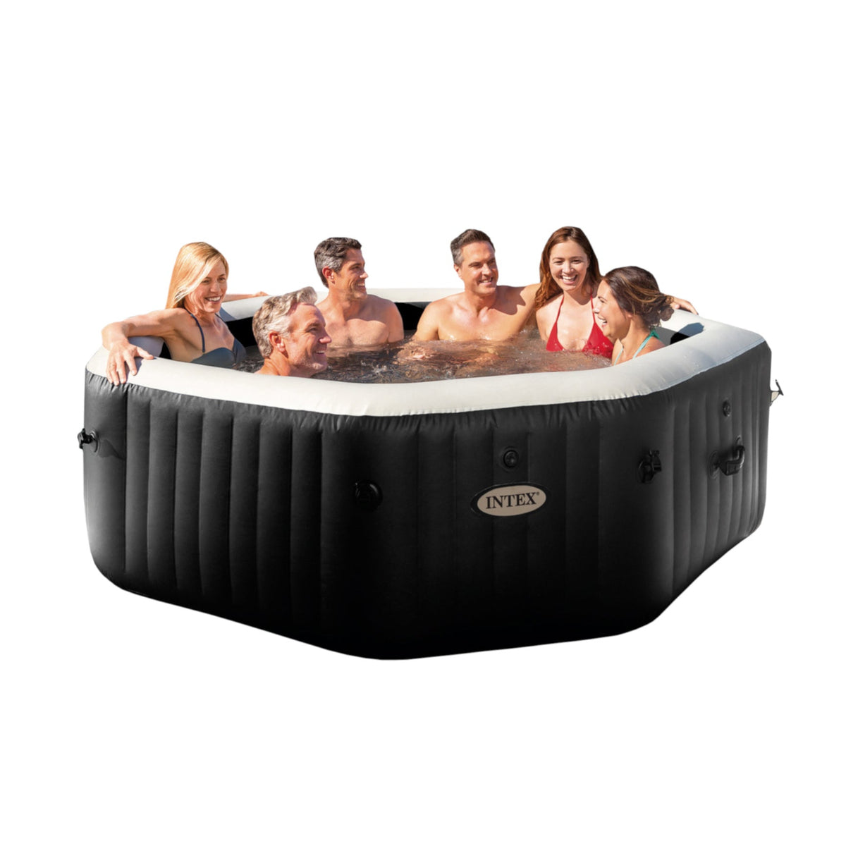 Intex Whirlpool PureSPA Jet + Bubble Deluxe octagon 218/168x71 cm - Poolpirat