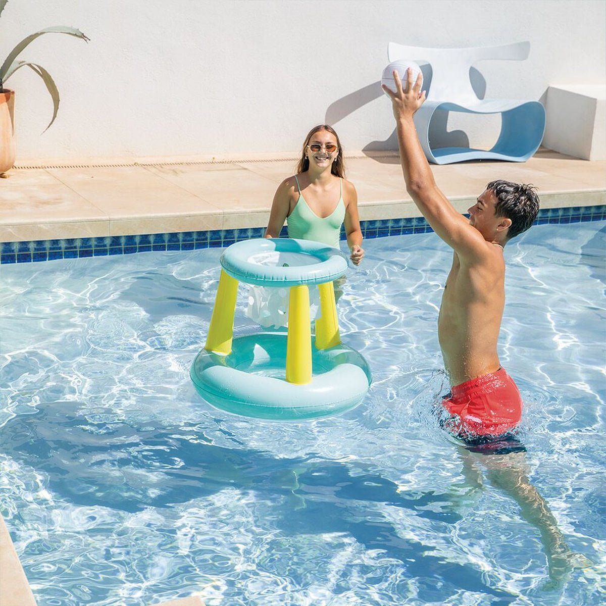 IntexPool-Game - Mega Floating Hoop 86x64cm