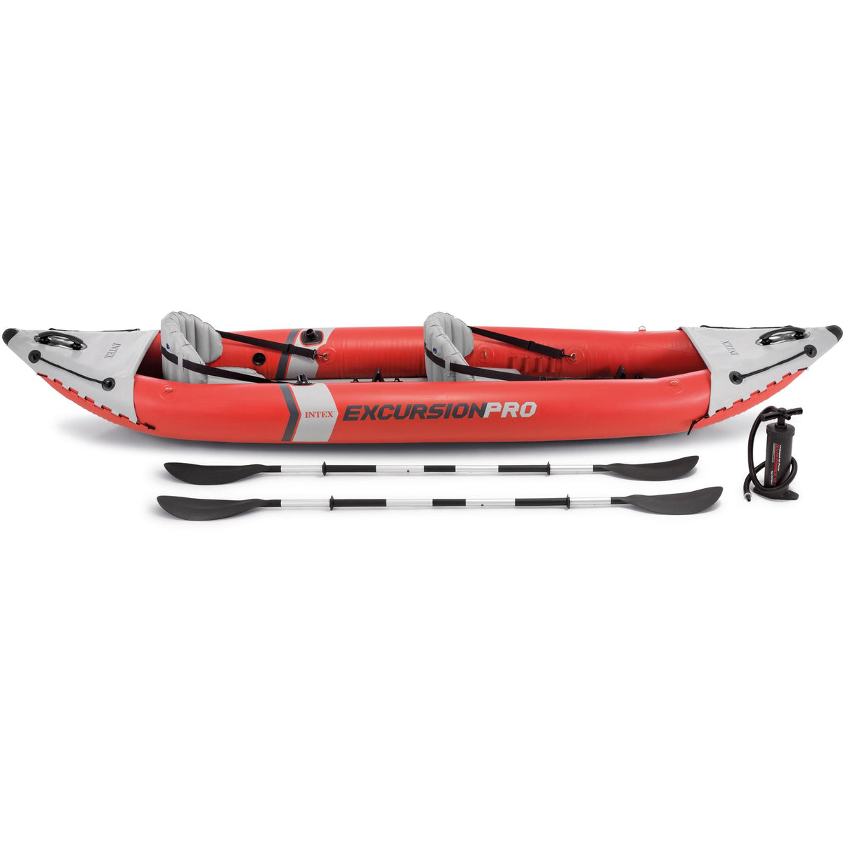 Intex Kayak Excursion Pro K2 Set inkl. Alu-Paddel + Pumpe, 384x94x46cm