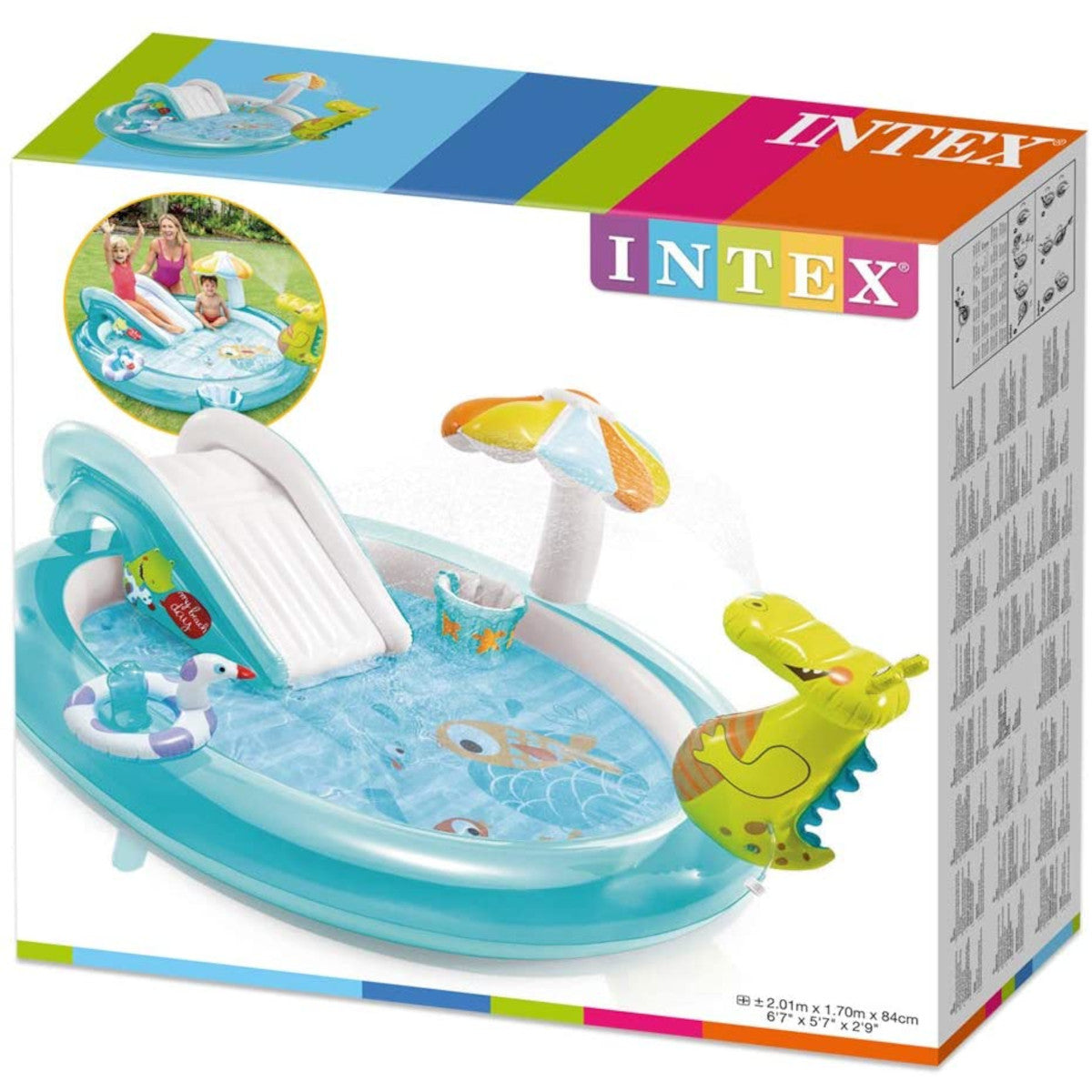 Intex Playcenter - Gator 201x107x84cm