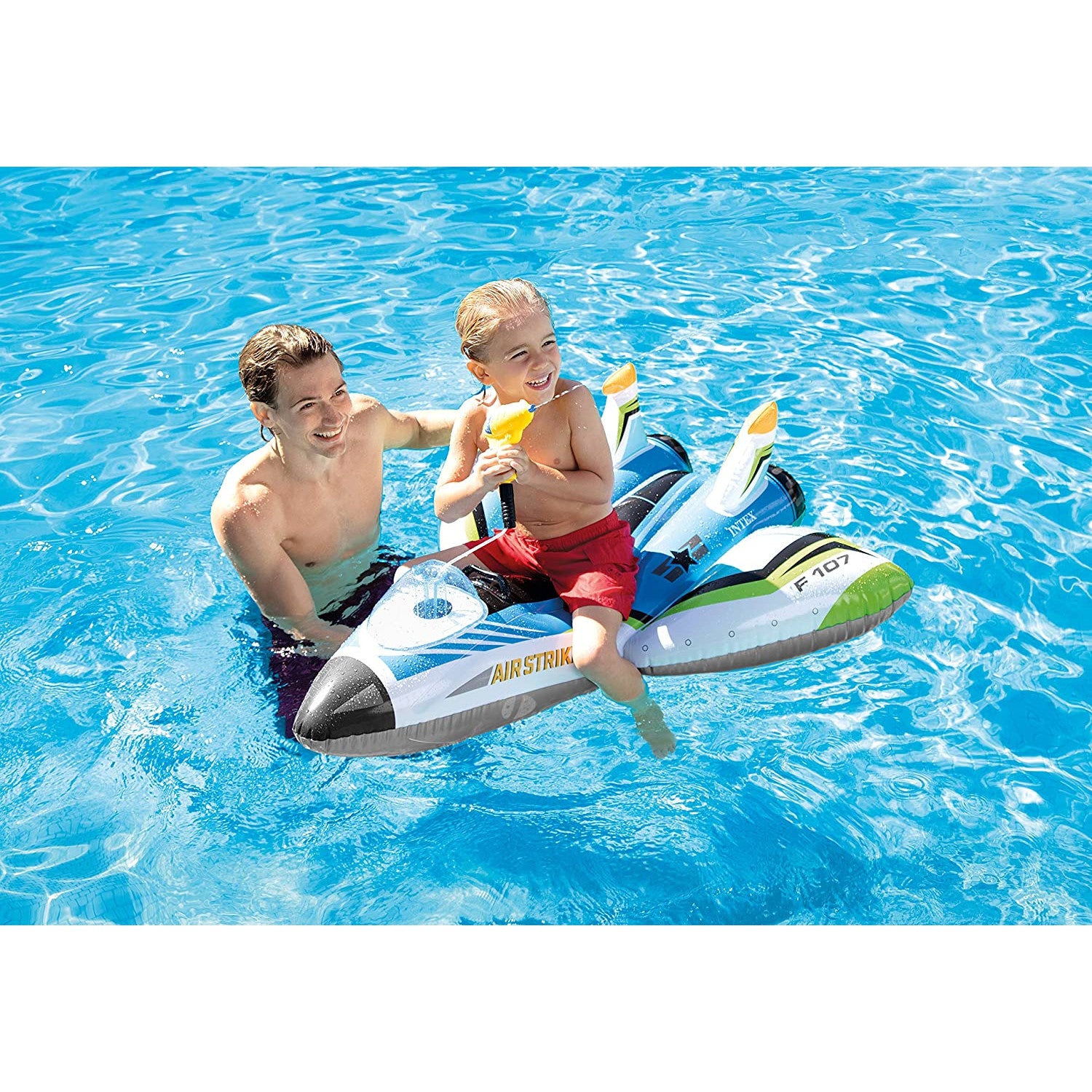 Intex RideON - Water Gun Plane 117x117cm