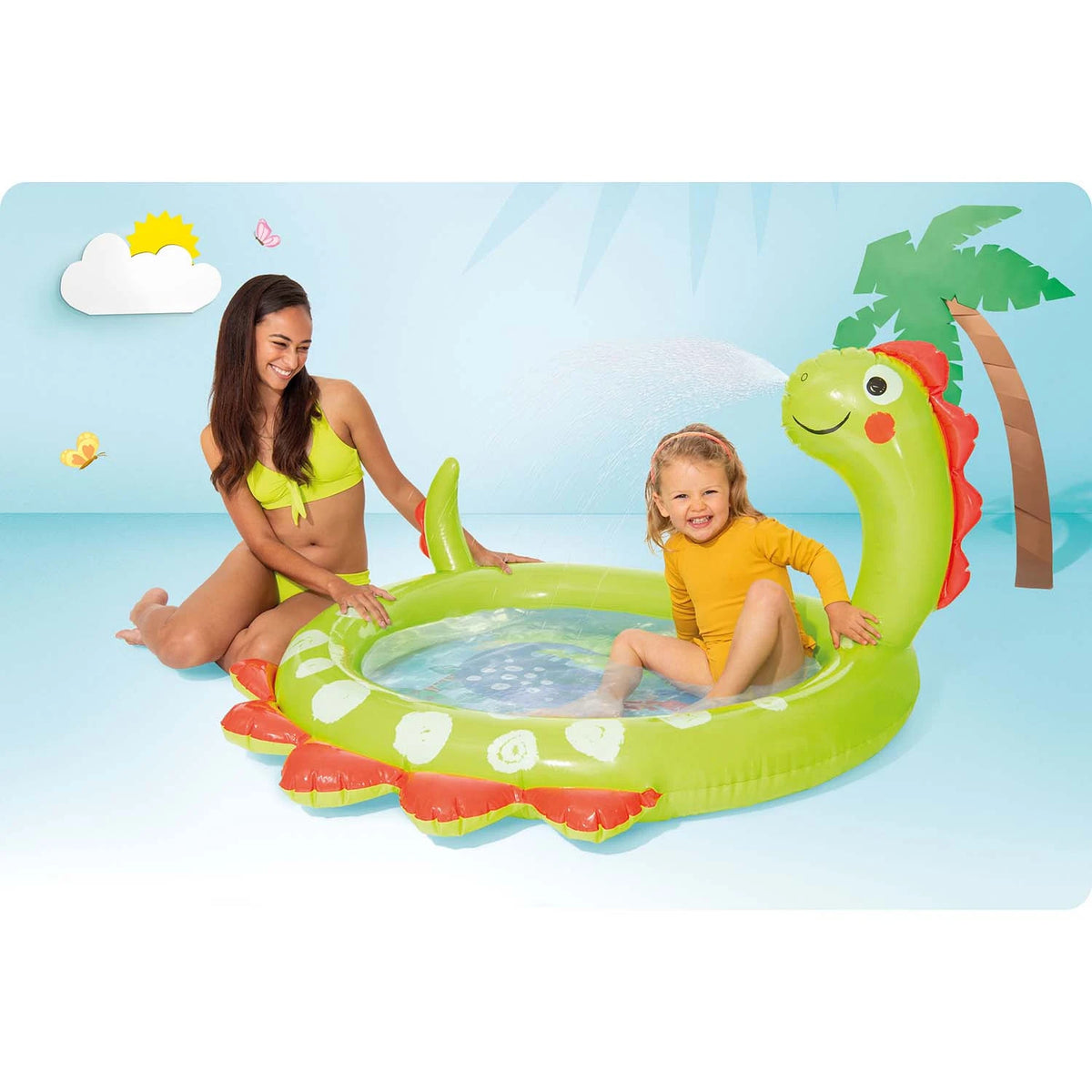 Intex Planschbecken - Dinosaurier 119x109x66cm