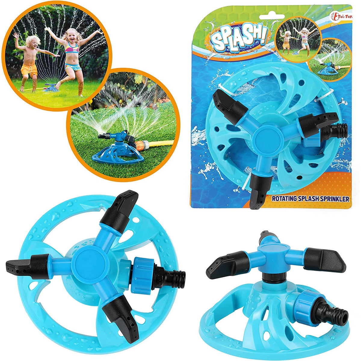 Toi-Toys - SPLASH Wassersprinkler, drehend