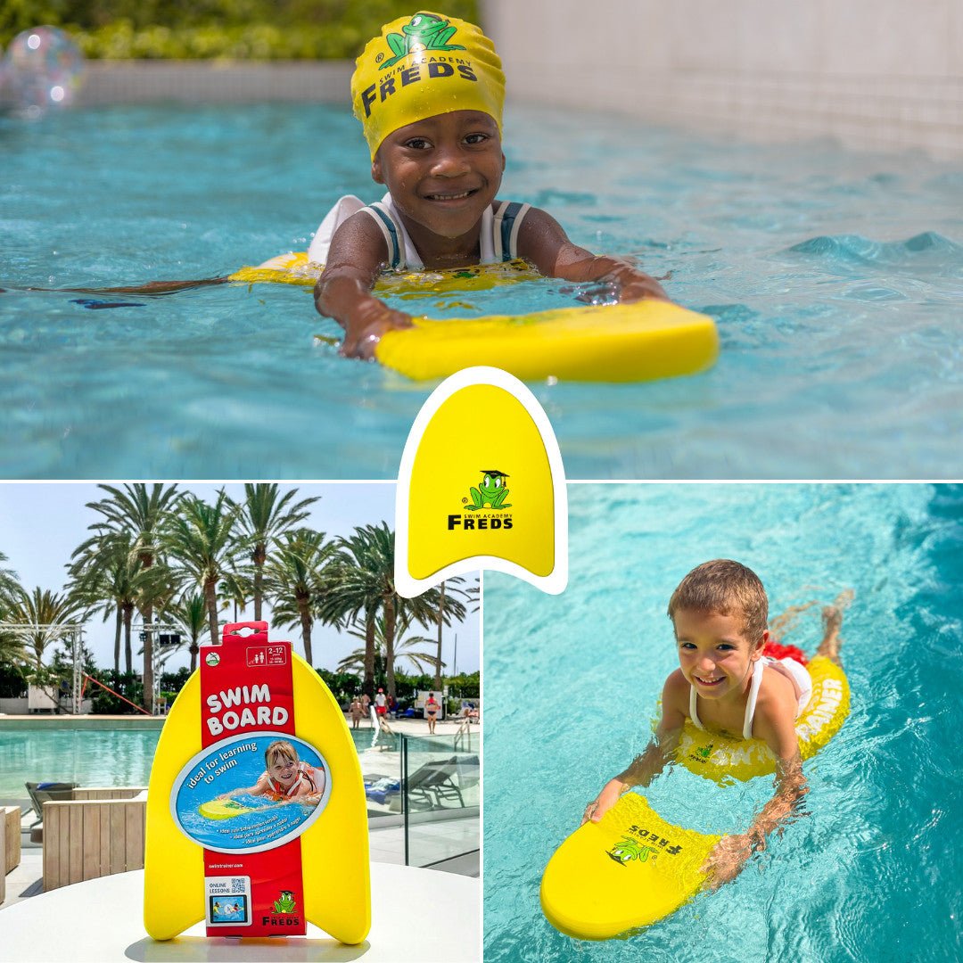 Freds Schwimm Academy - Swim-Board gelb - Poolpirat