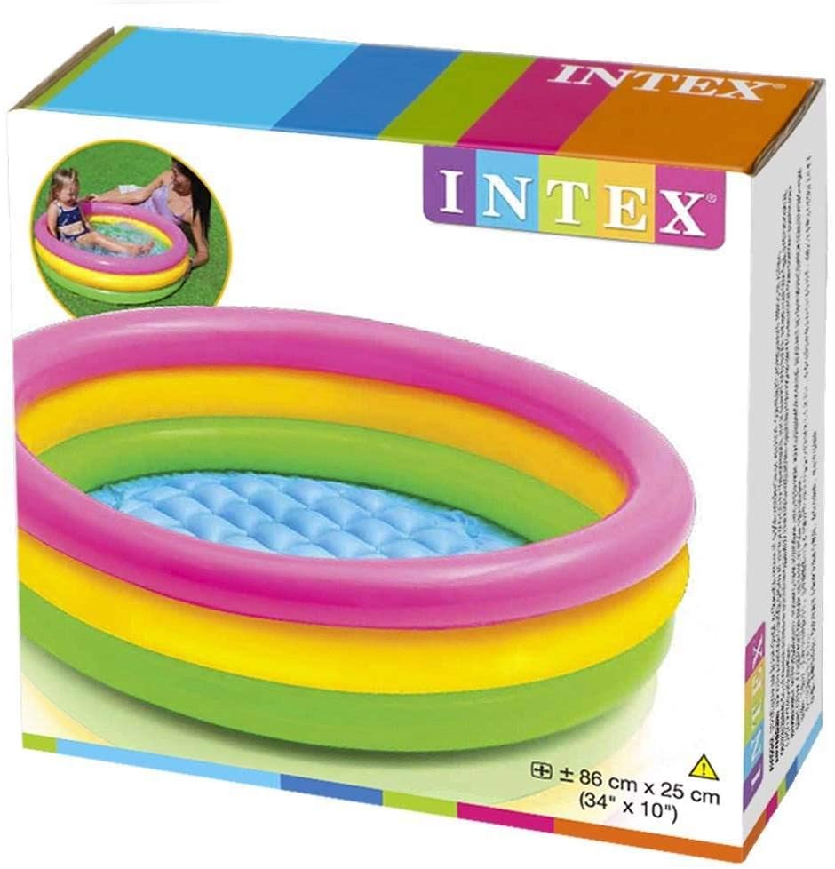 INTEX 58924NP - Planschbecken - Sunset Glow Babypool (86x25cm) - Poolpirat