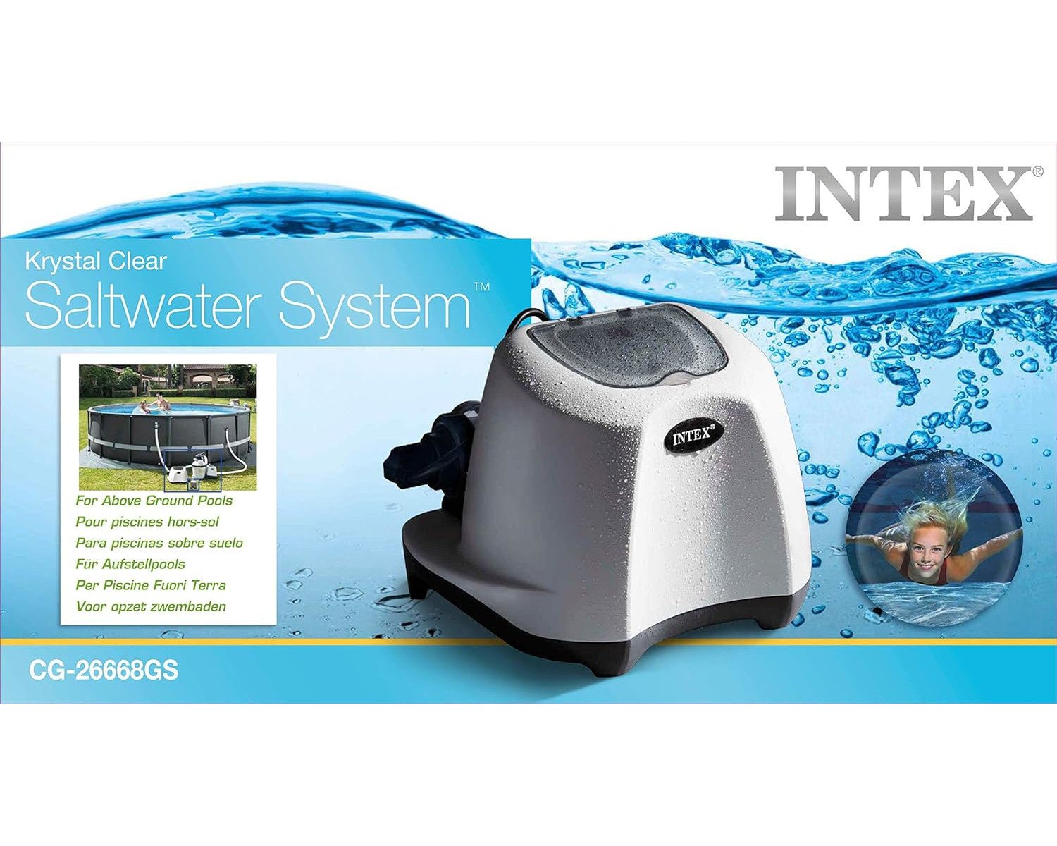 Intex Krystal Clear Salzwassersystem QS500 - Poolpirat