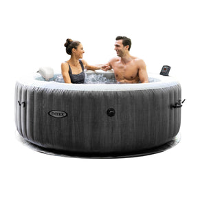 Intex Pool PureSPA Bubble "Greywood Deluxe" Whirlpool 216/165cm x 71cm - Poolpirat