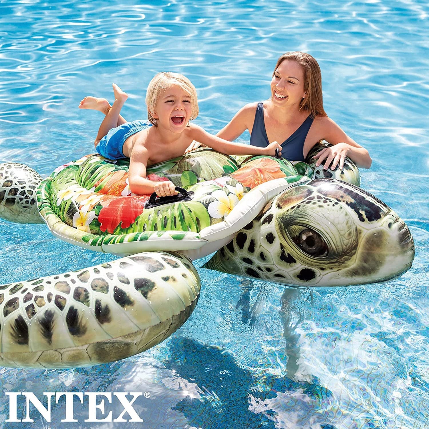 Intex Schwimmtier Meeresschildkröte 191x170cm - Poolpirat