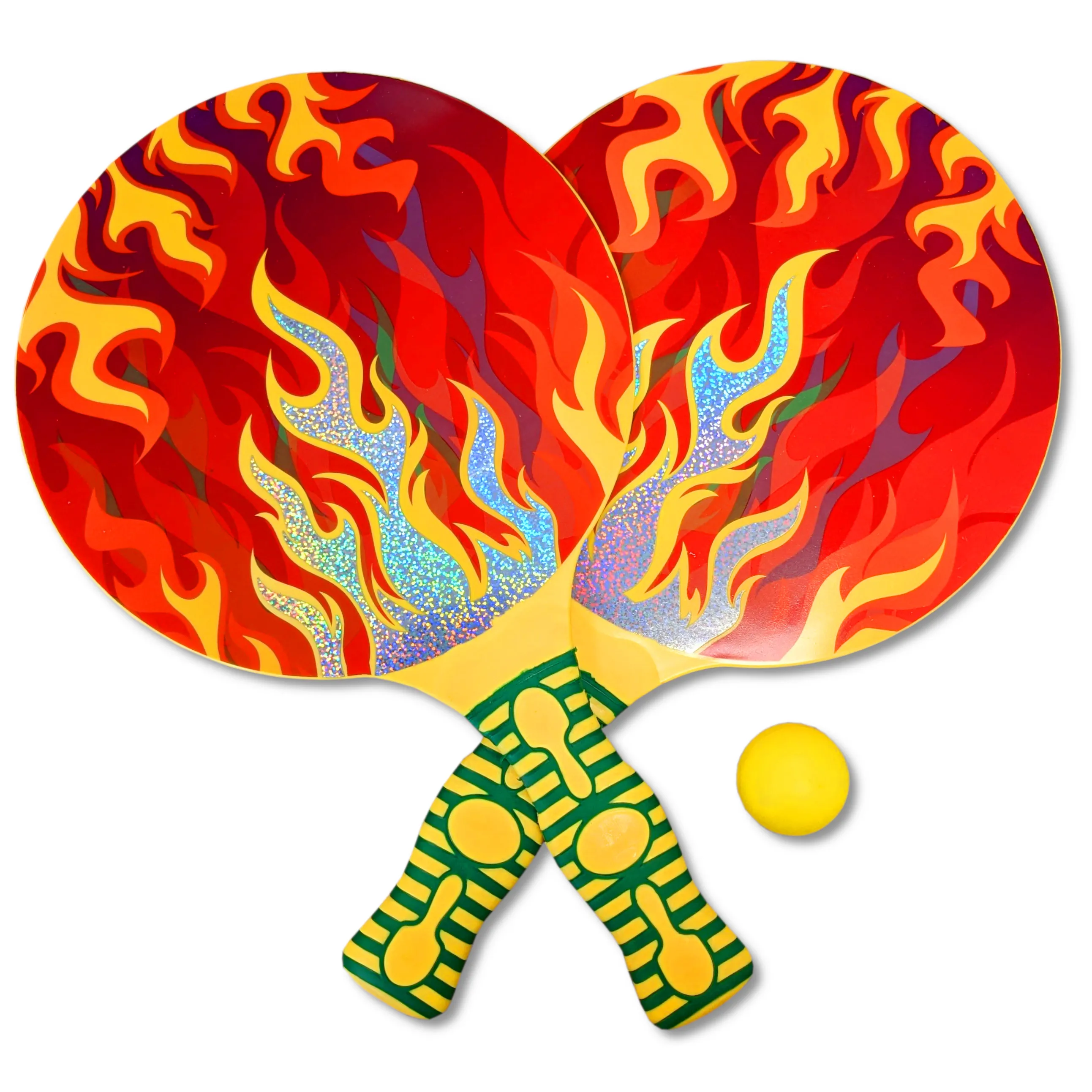 Toi-Toys - GO PLAY Beach Tennis - Flames, 2 Schläger + Ball