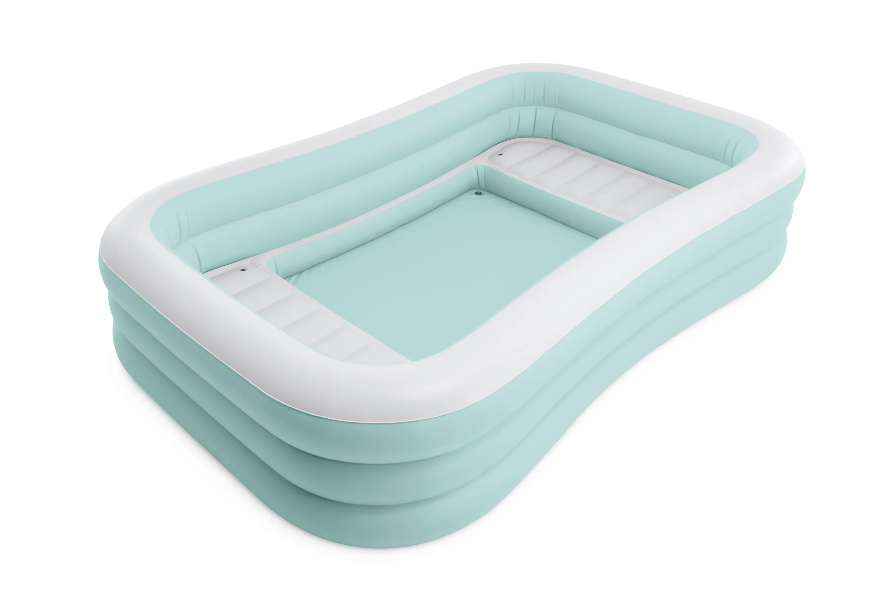 INTEX 58497NP Planschbecken Swim Center Family Lounge Pool 264x165x56cm