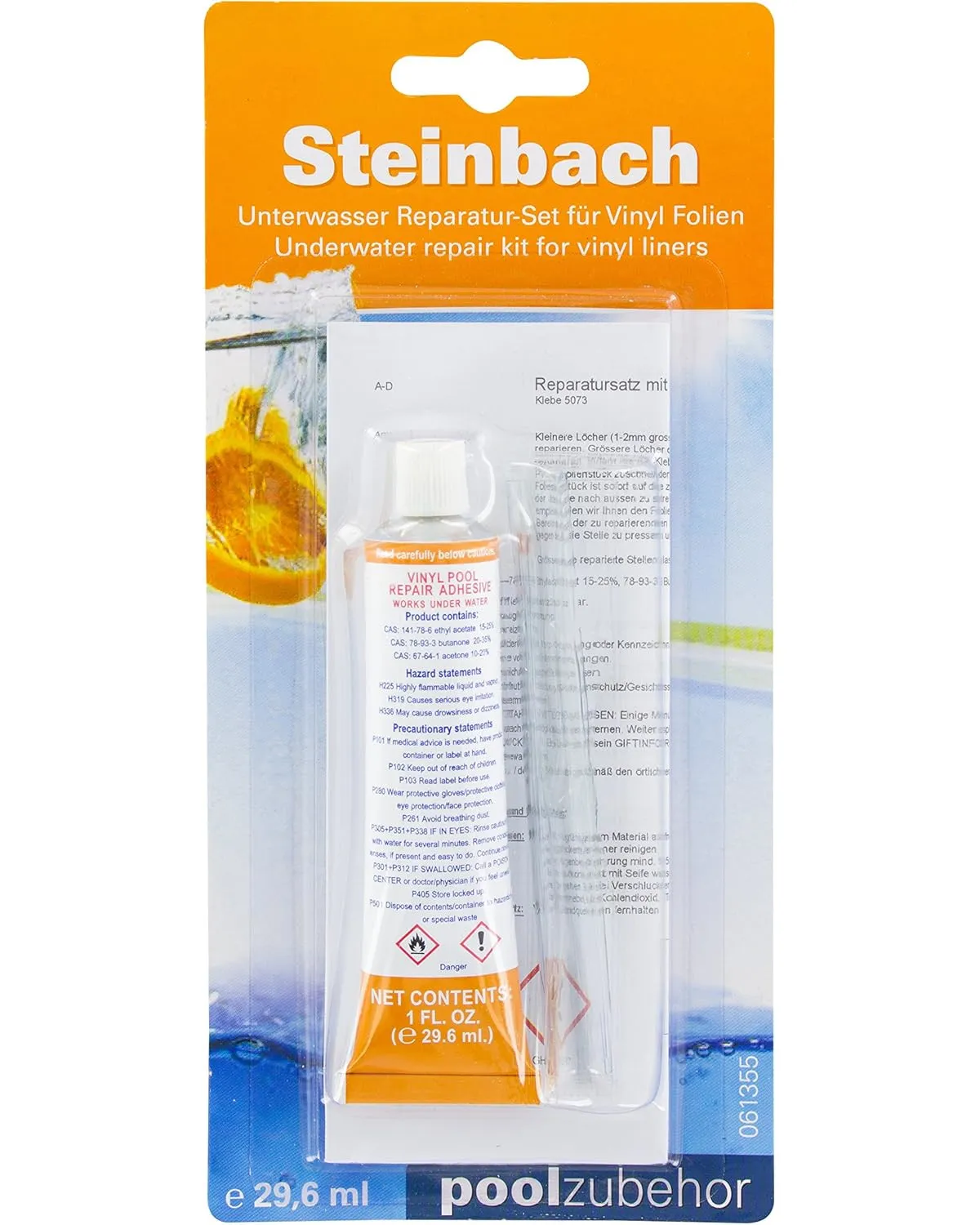 Steinbach Unterwasser Reparatur-Set für Vinyl Folien