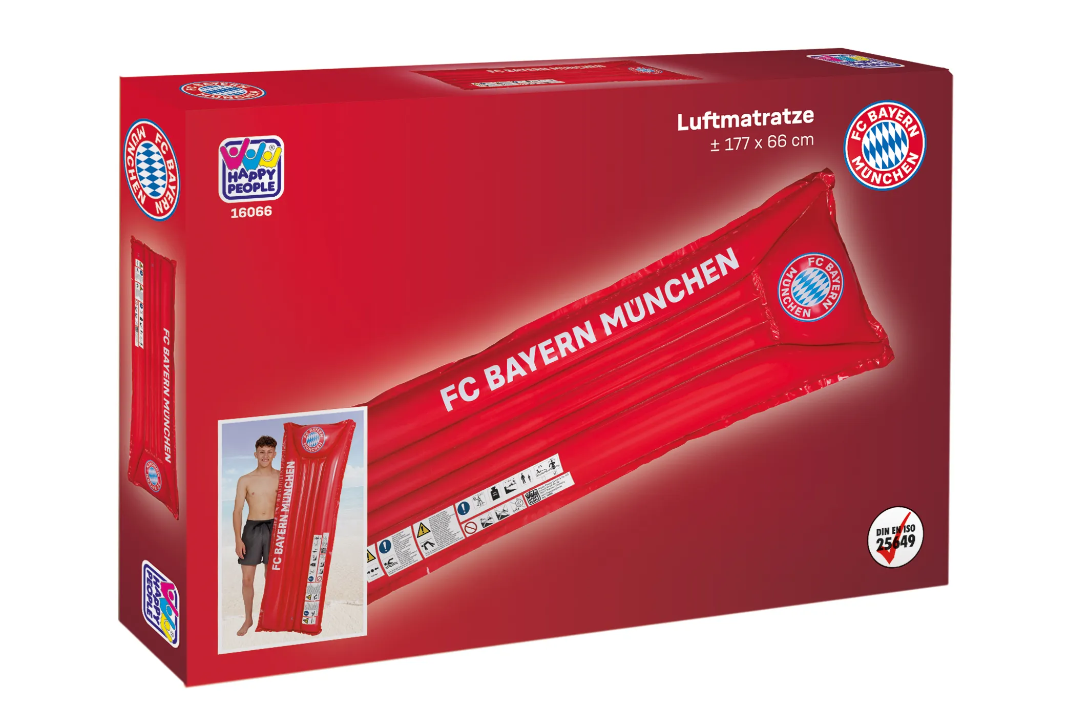 Happy People - Luftmatratze FC Bayern München 177x66cm