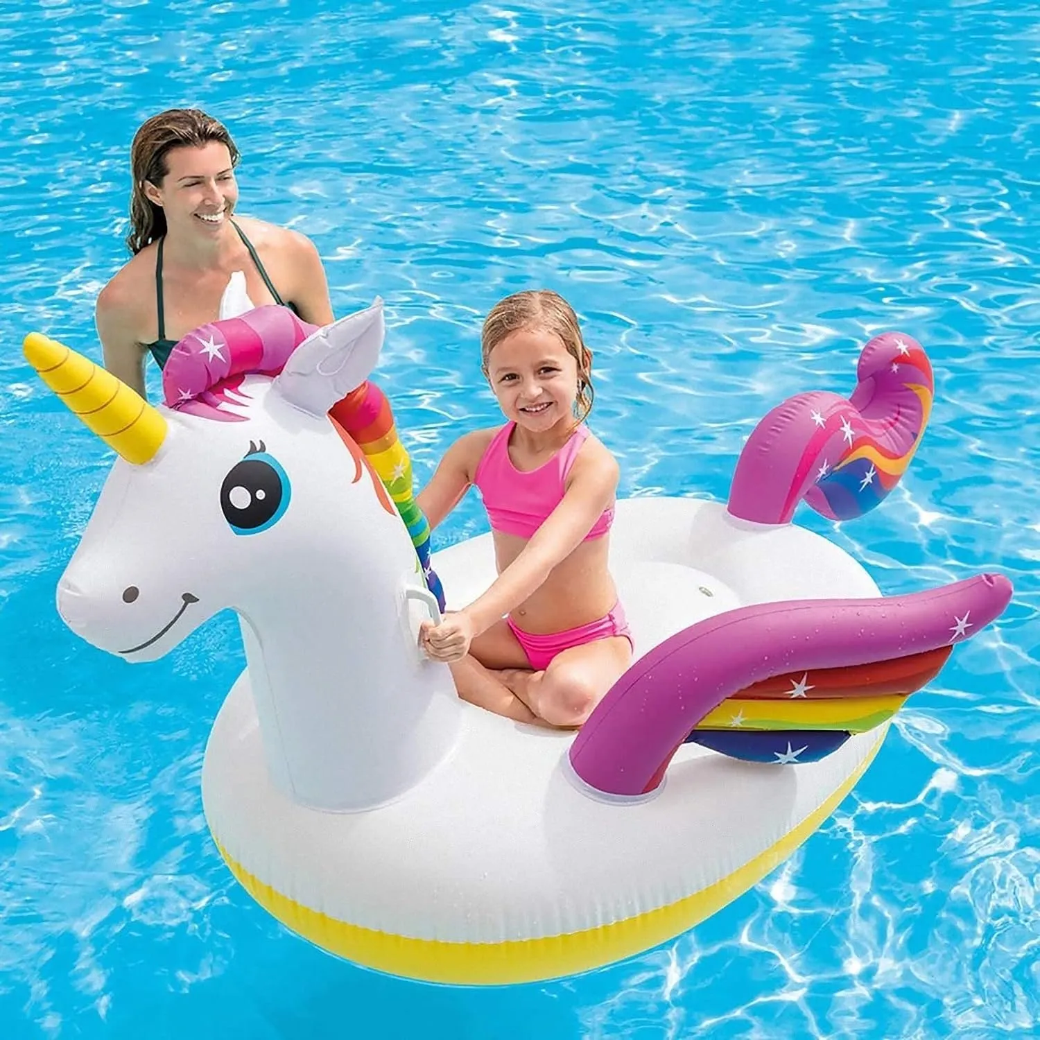 Intex 57561NP Schwimmtier - zauberhaftes Einhorn 198x140x102cm