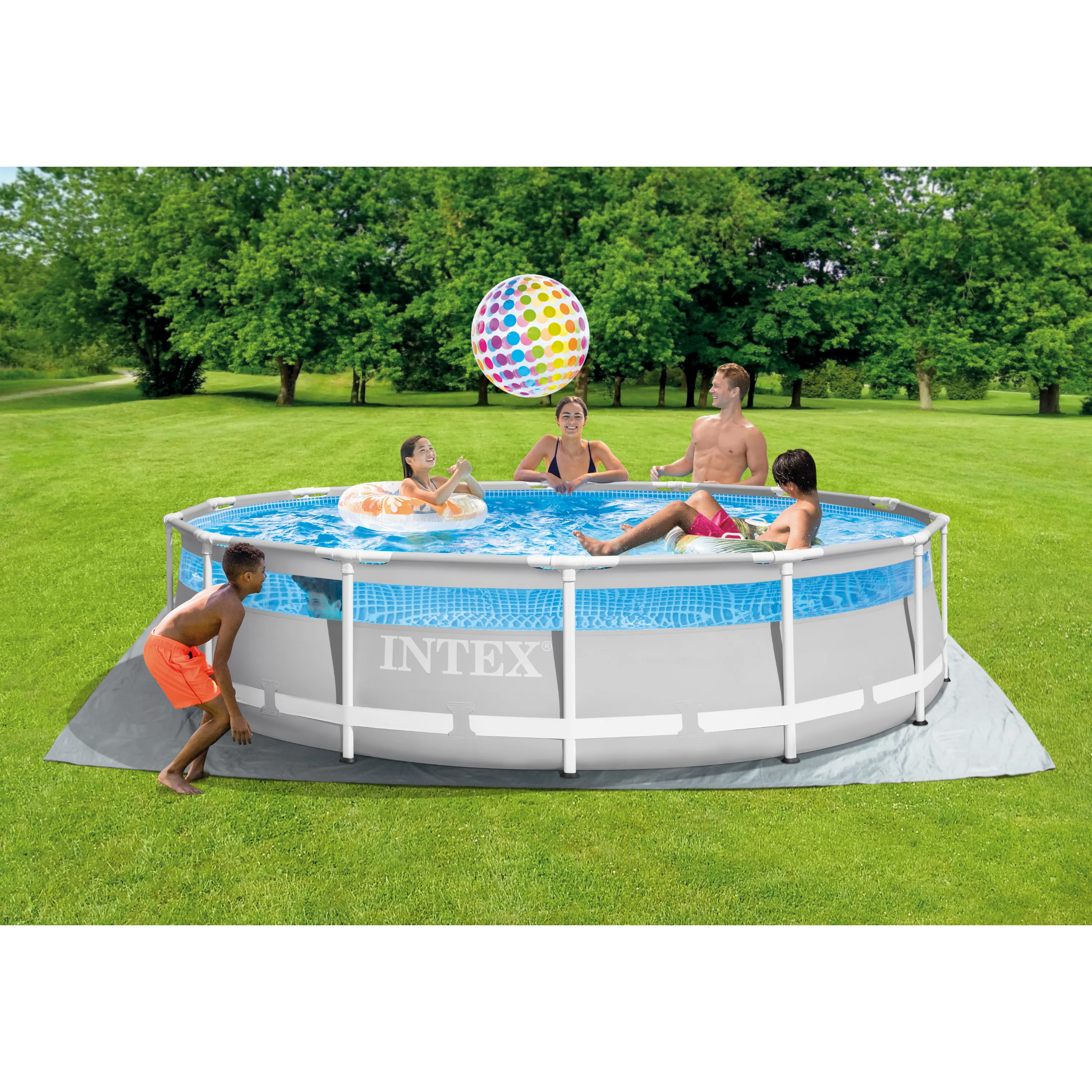 Intex Frame Pool Set - Clearview Premium 427x107cm