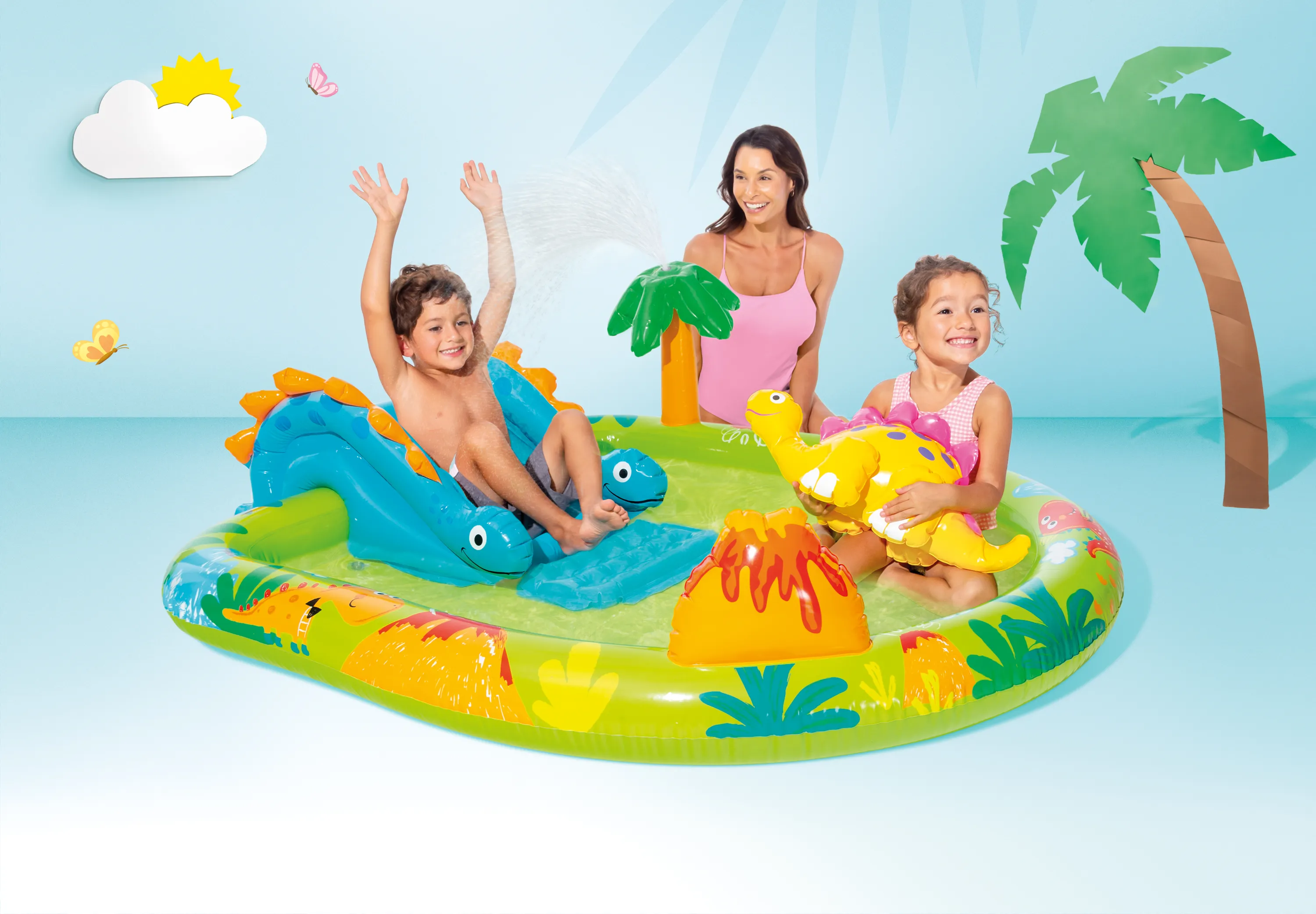 Intex 57166NP Playcenter - Little Dino (191x152x58cm)
