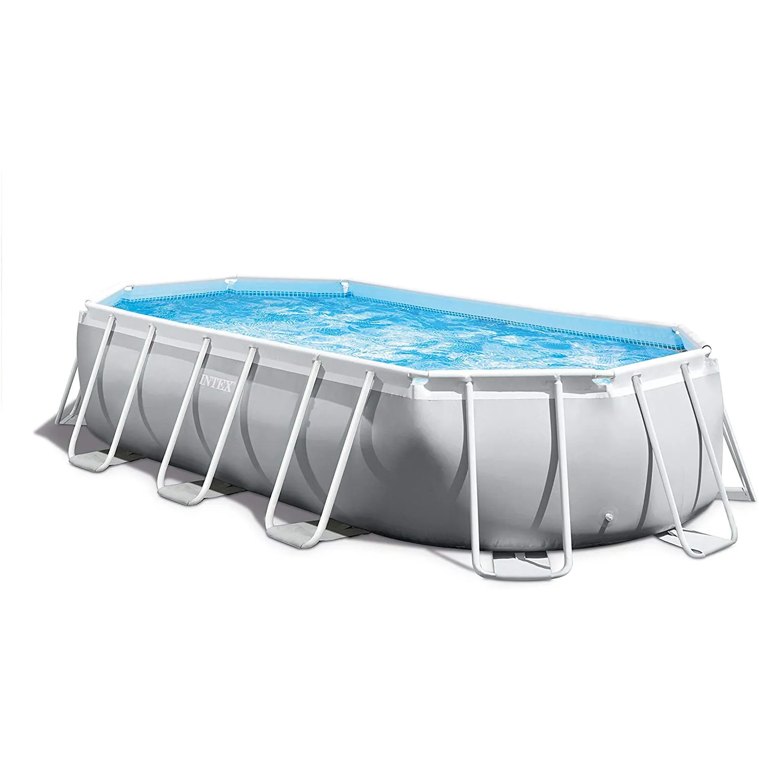 Intex Prism Frame Oval Pool 503x274x122cm