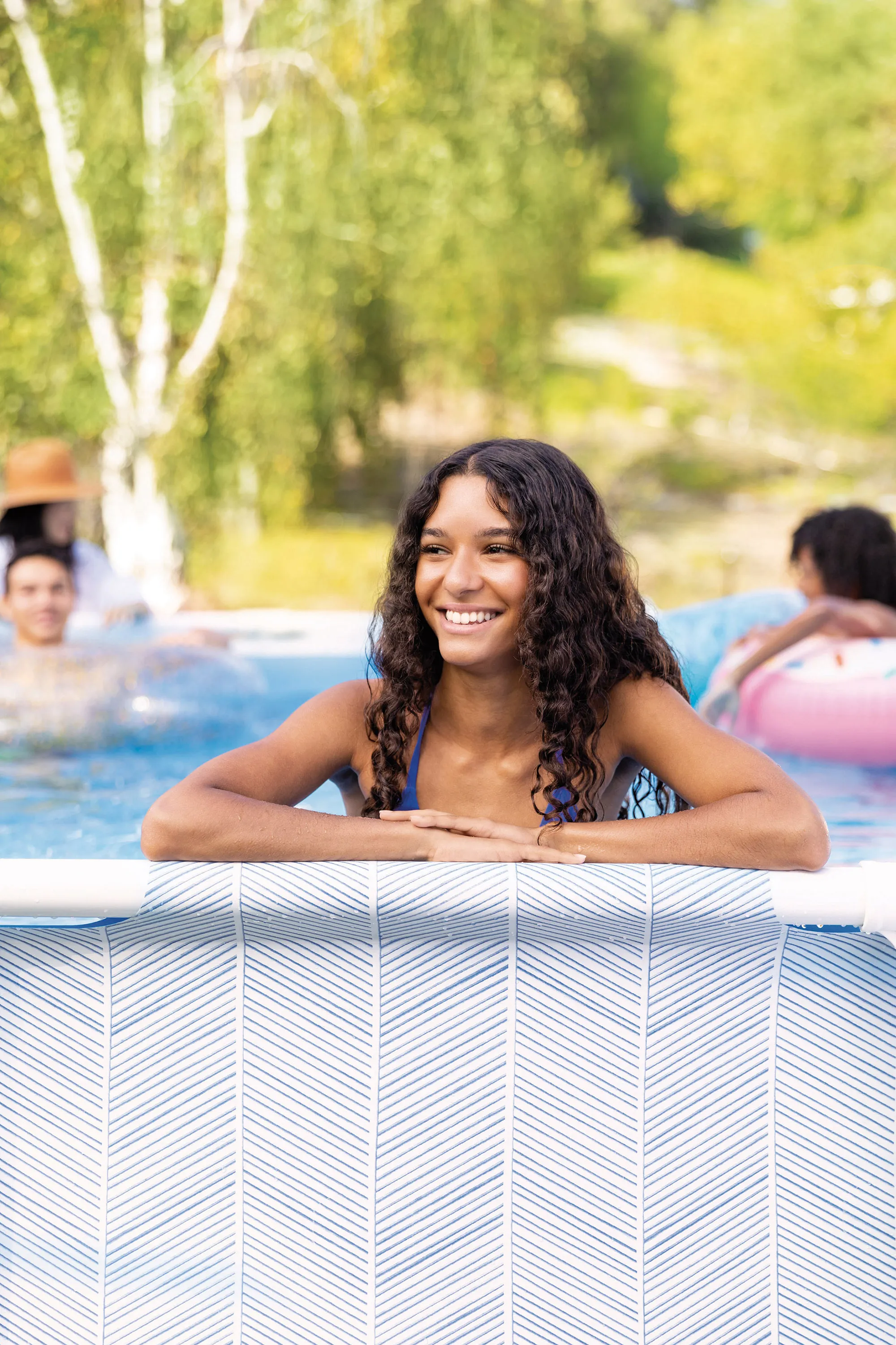 Intex Frame Pool Set - Chevron 488x122cm