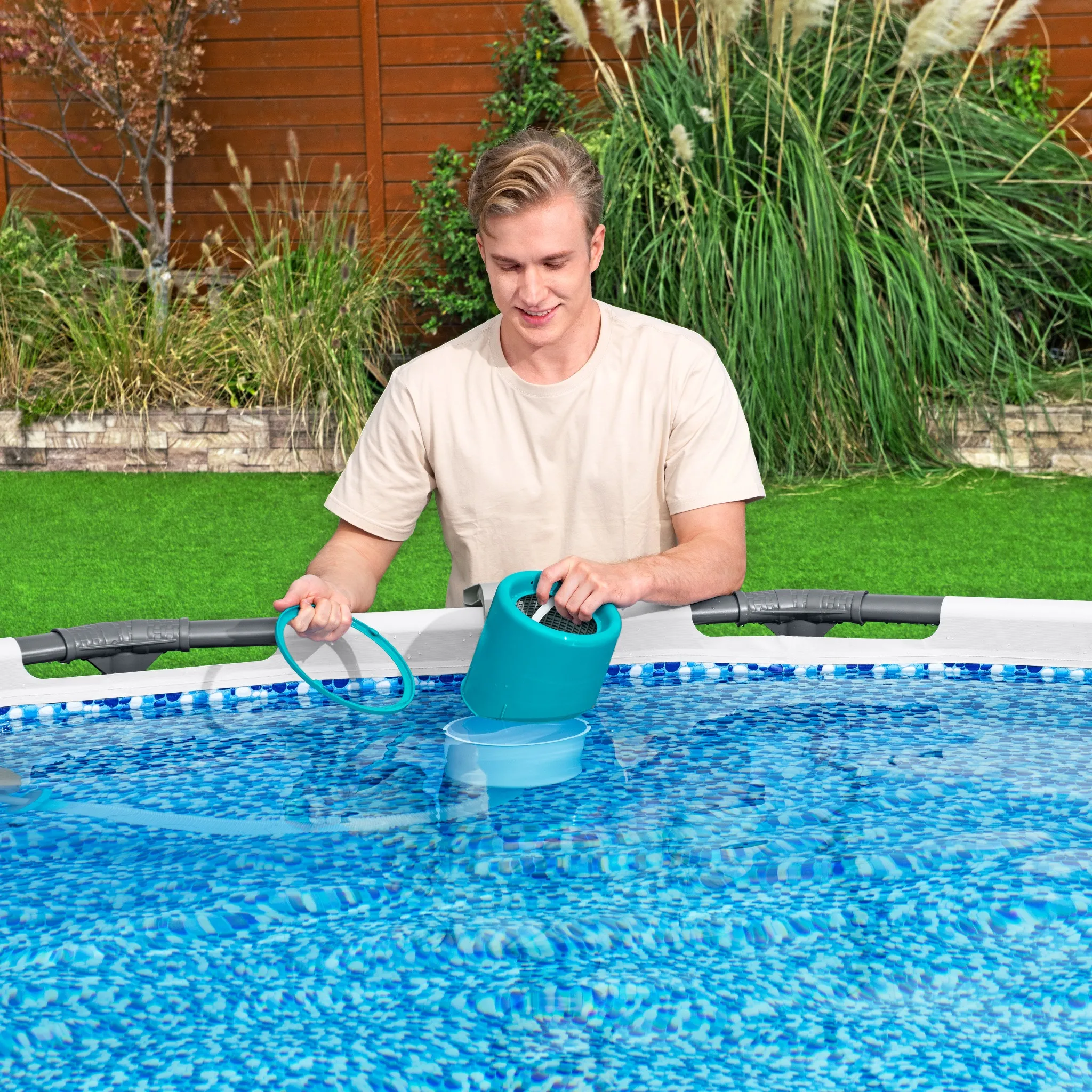 Bestway Poolpflege-Set AquaClean Deluxe für Poolgrößen bis 610 cm