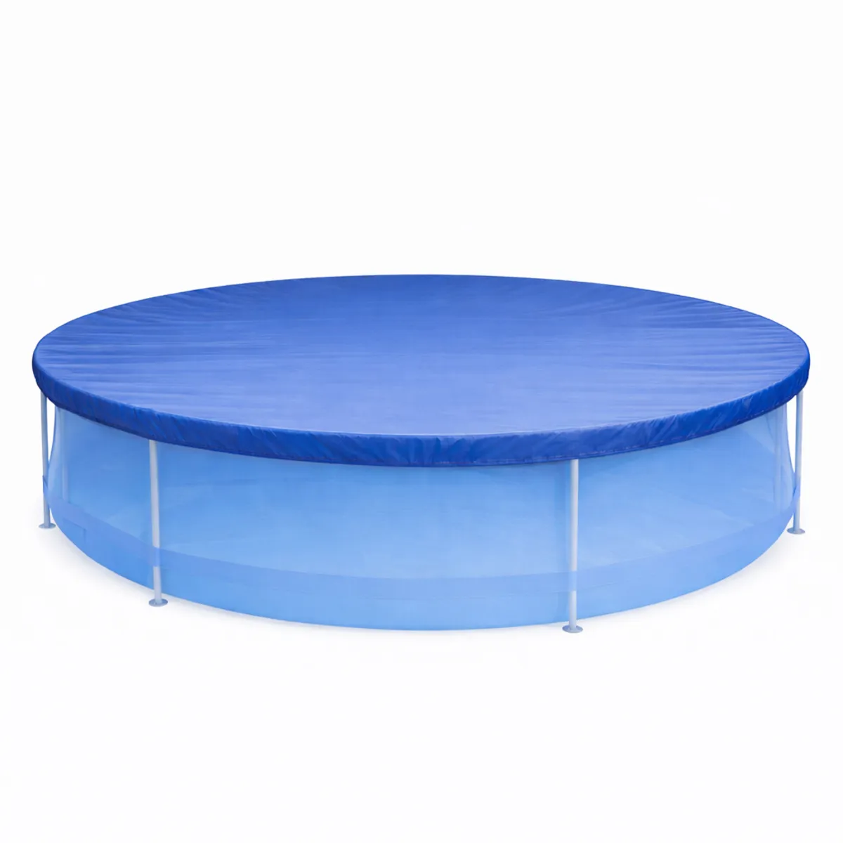 Happy People 79242 Wehncke Poolabdeckung rund, Ø270cm für Stahlrahmenpools Ø240cm