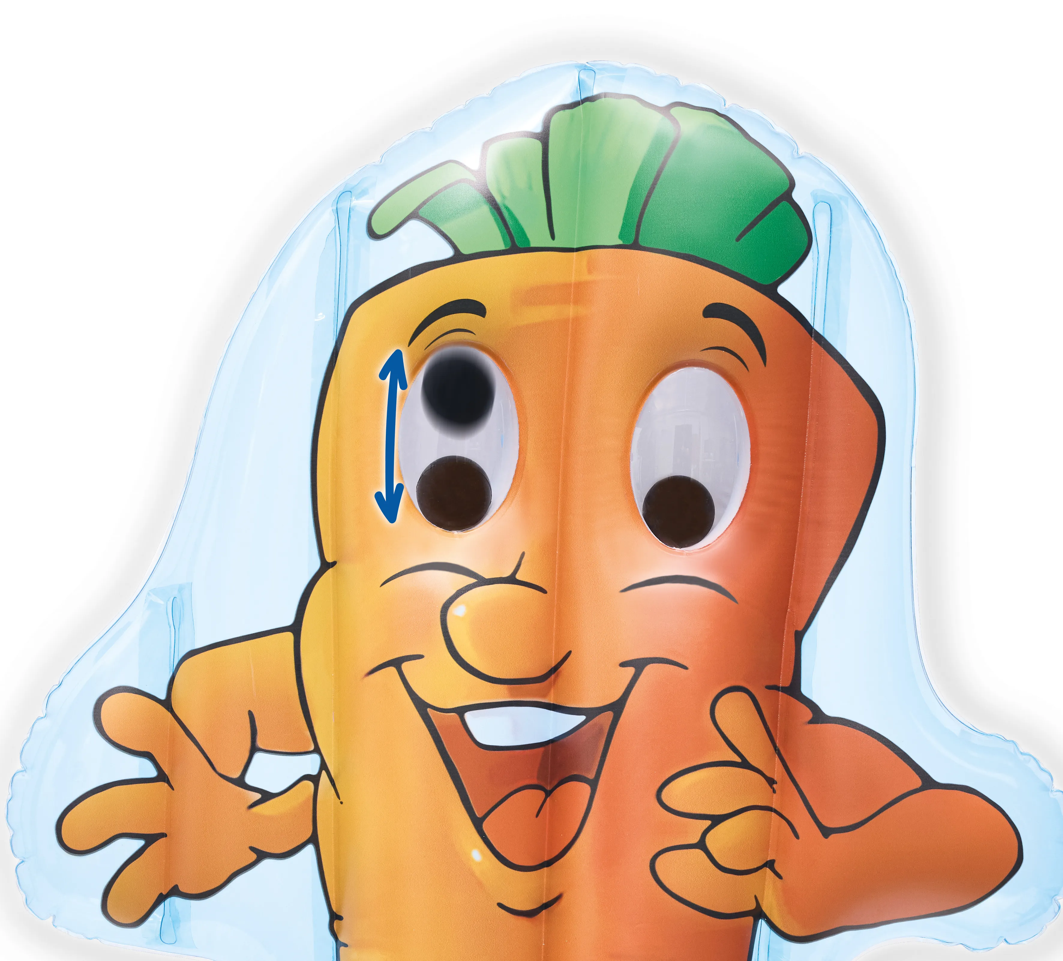 Happy People 16690 Kinderluftmatratze - Lotti Karotti 80x54x11cm