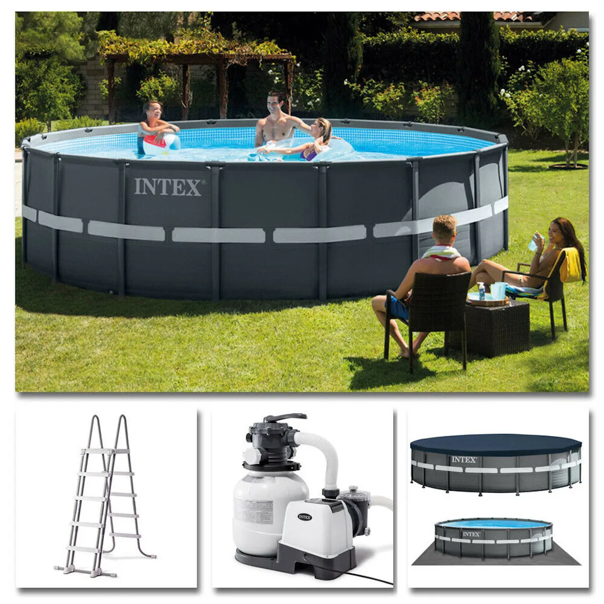 Intex 26330GS Ultra XTR Frame Pool-Set 549x132cm