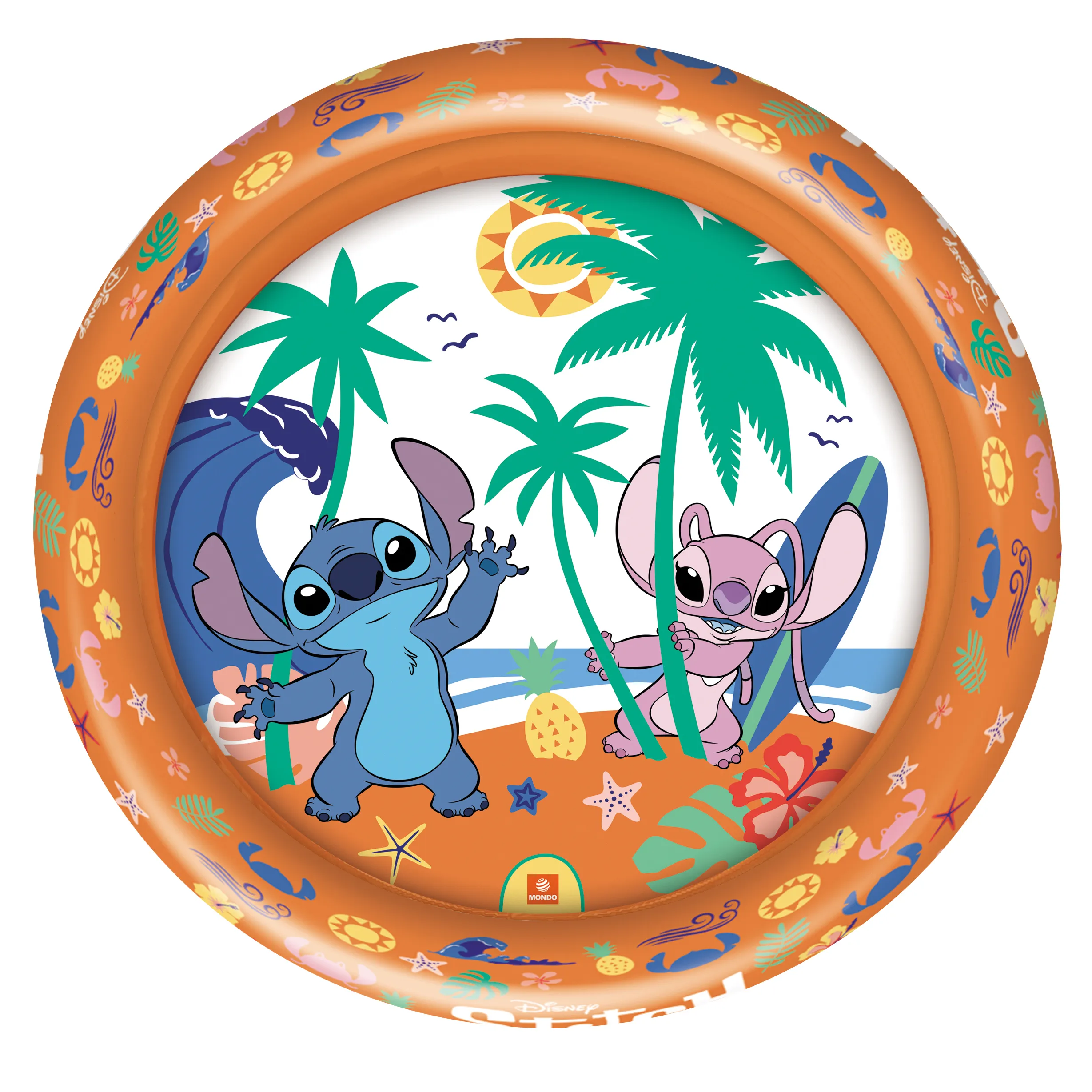 Happy People - Disney Stitch - 2-Ring-Pool Planschbecken (Ø 100cm)