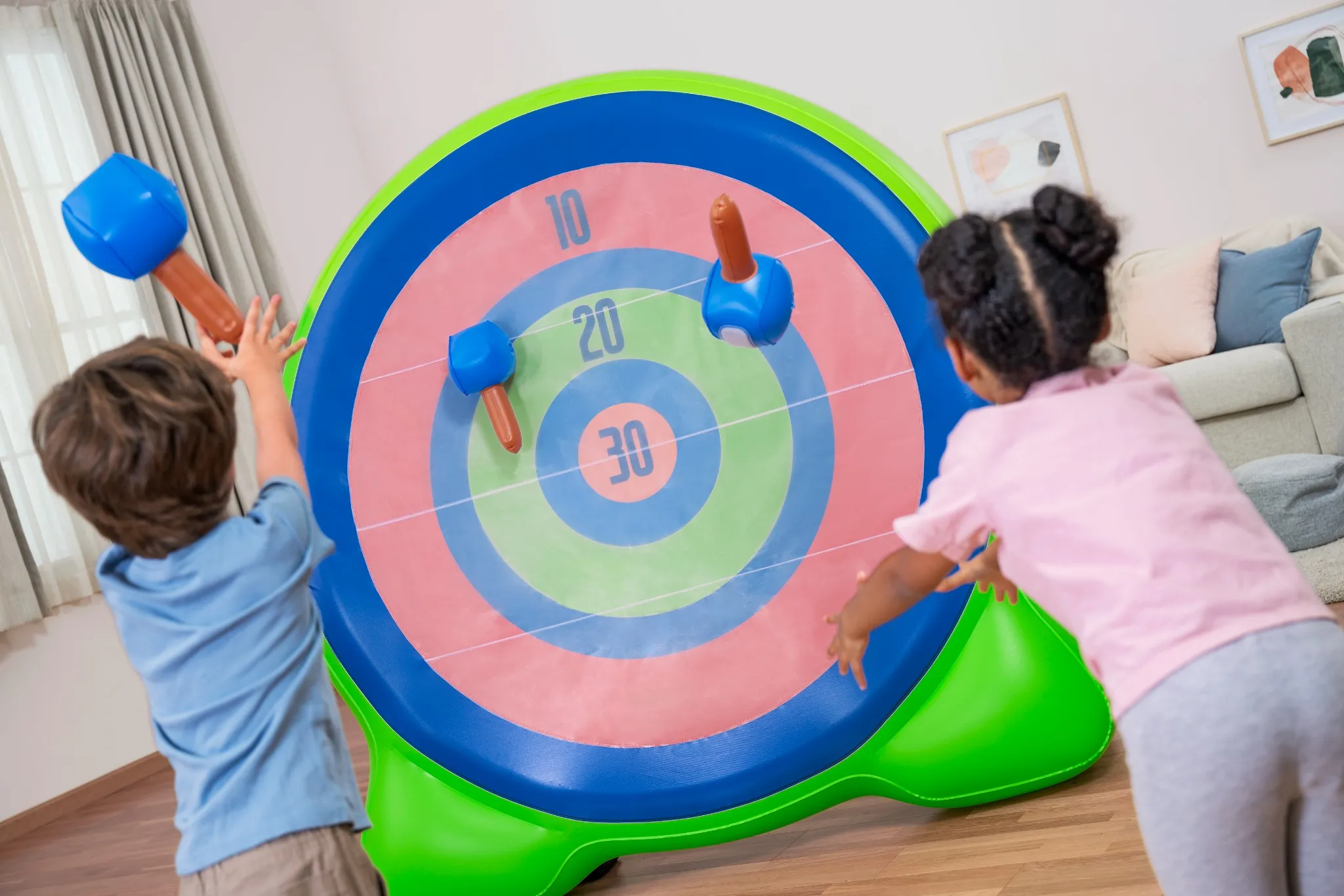 Bestway 52823 Fußball-Dartscheibe Backyard Bullseye 157x107x157cm
