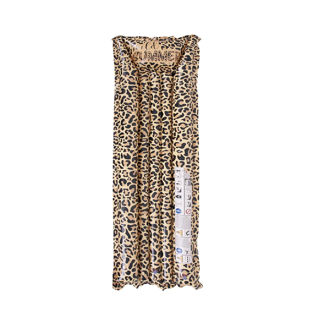 Wild Summer Luftmatratze Leoparden-Design 174x59x18cm