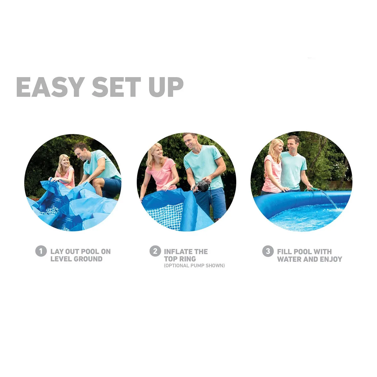 Intex Easy Set PoolSet inkl. Pumpe 305x61cm