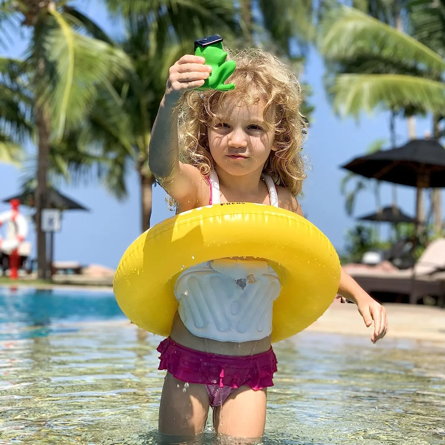 Freds Schwimm Academy - Schwimm-Trainer Classic gelb - ab 4 Jahren