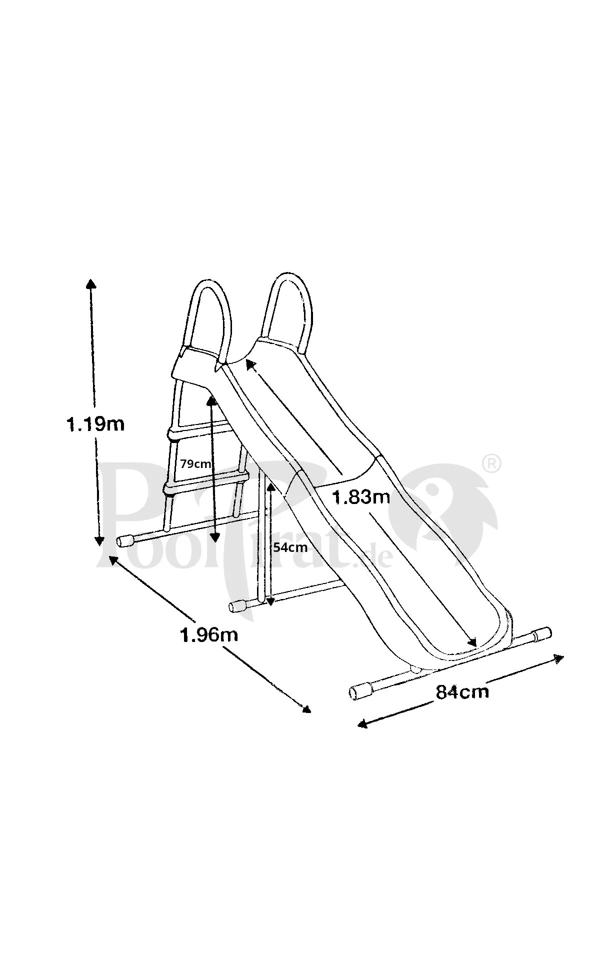Intex Rutsche 196x84x119cm