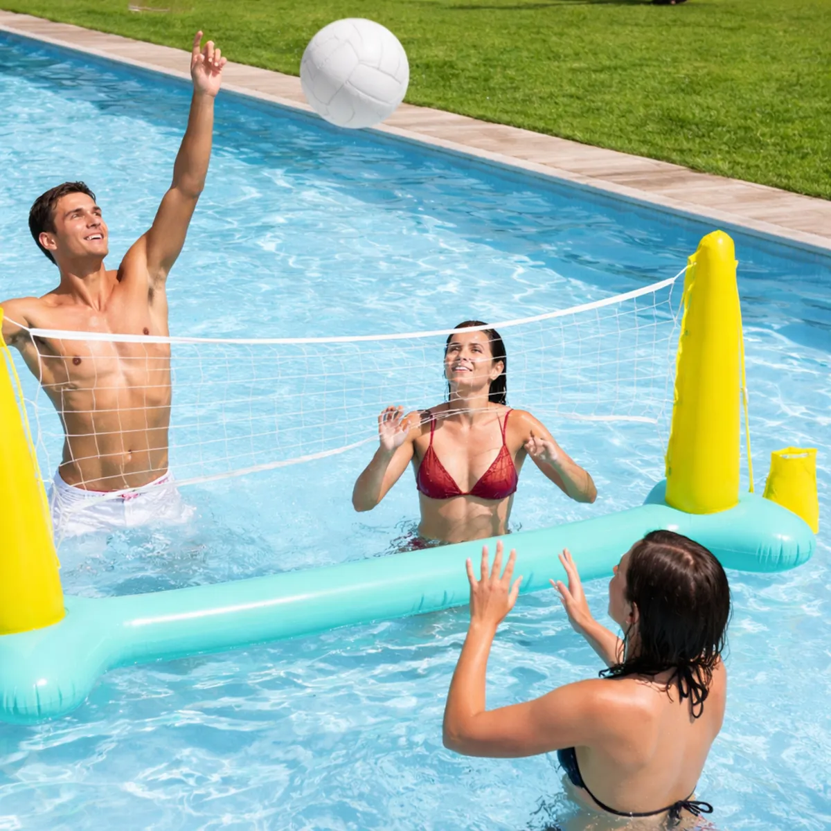 Intex 56508NP Poolgame - Volleyball inkl. Ball 239x64x91cm