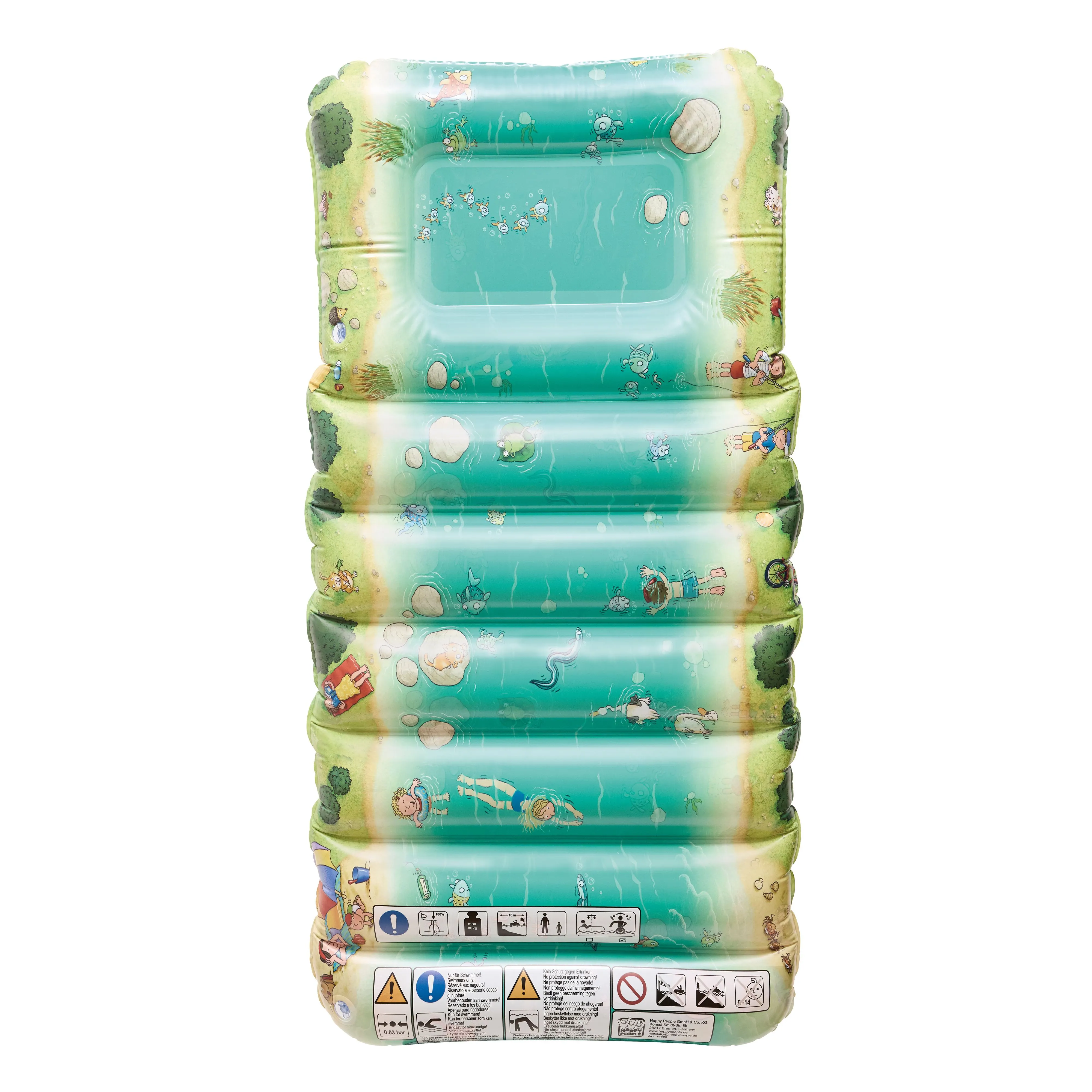 Happy People 16698 Tempo kleine Fische! Kinderluftmatratze