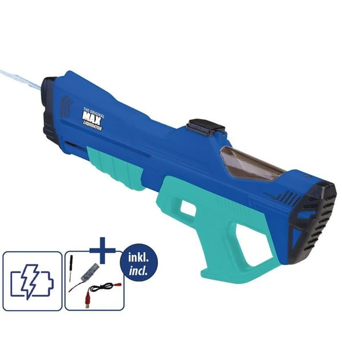Happy People Elekt. Wasserpistole The Original MAX Liquidator ca. 42cm
