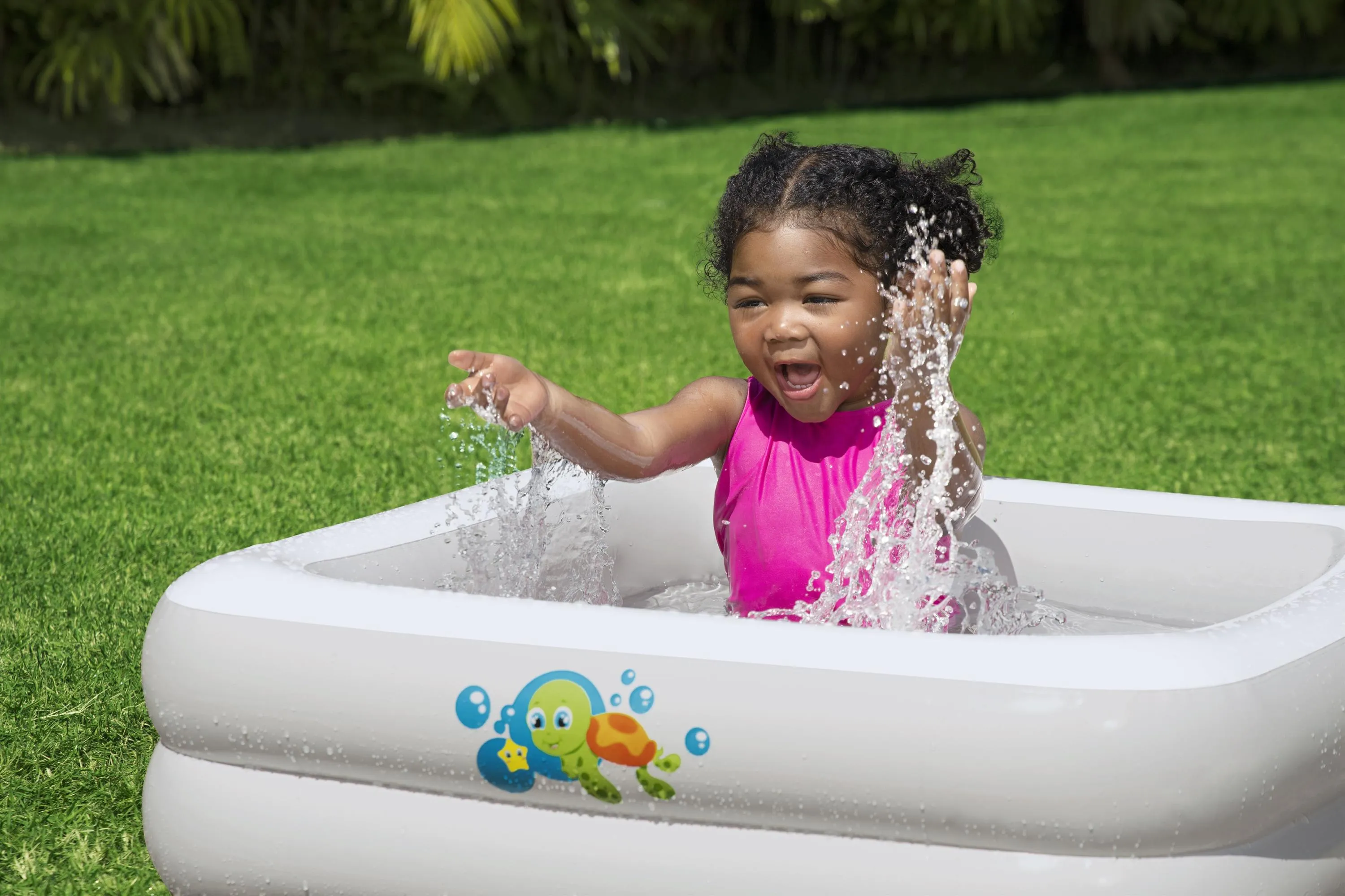 Bestway Baby Planschbecken Scrub-A-Dub 86x86x25cm