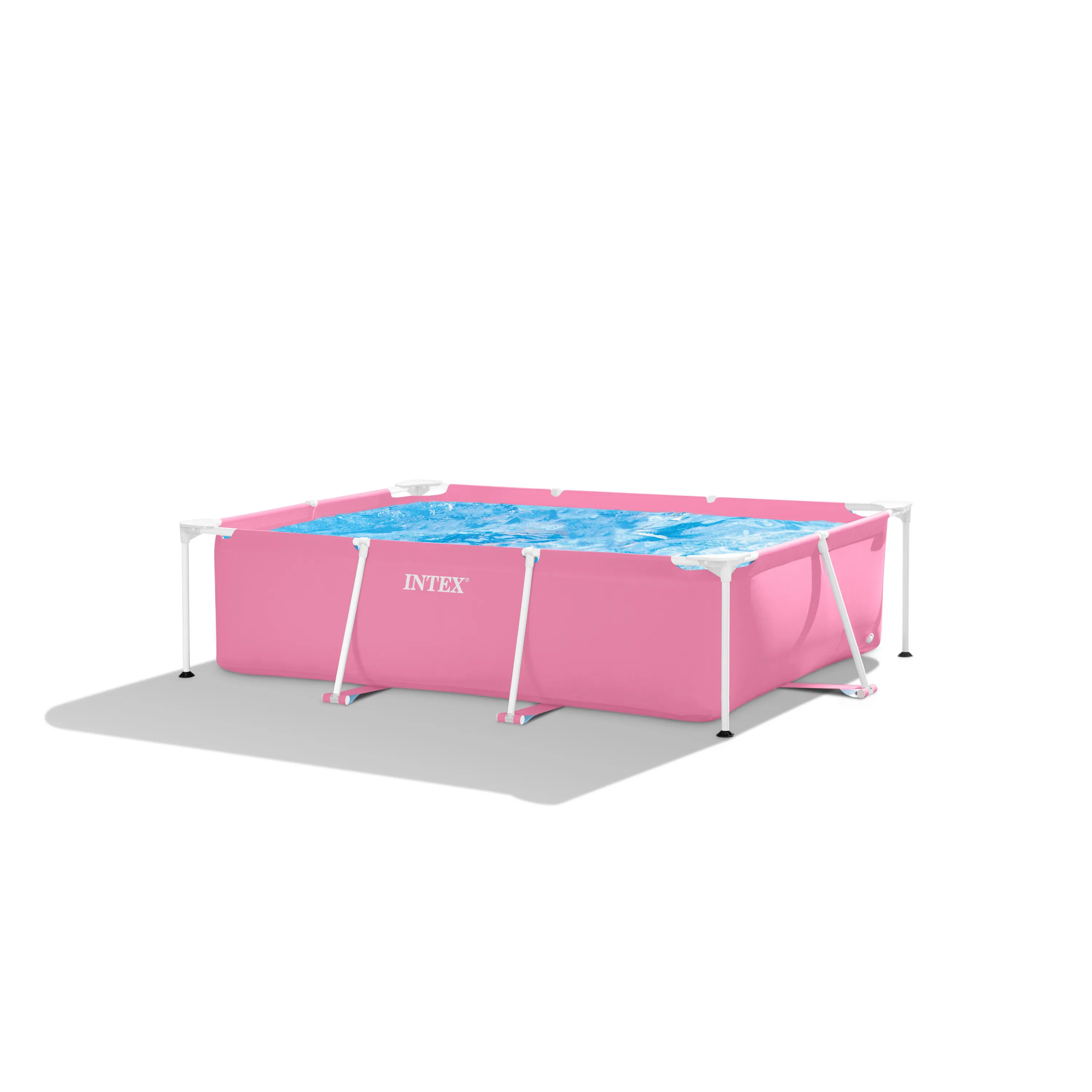 Intex Pink Rectangular Frame Pool 220x150x60cm