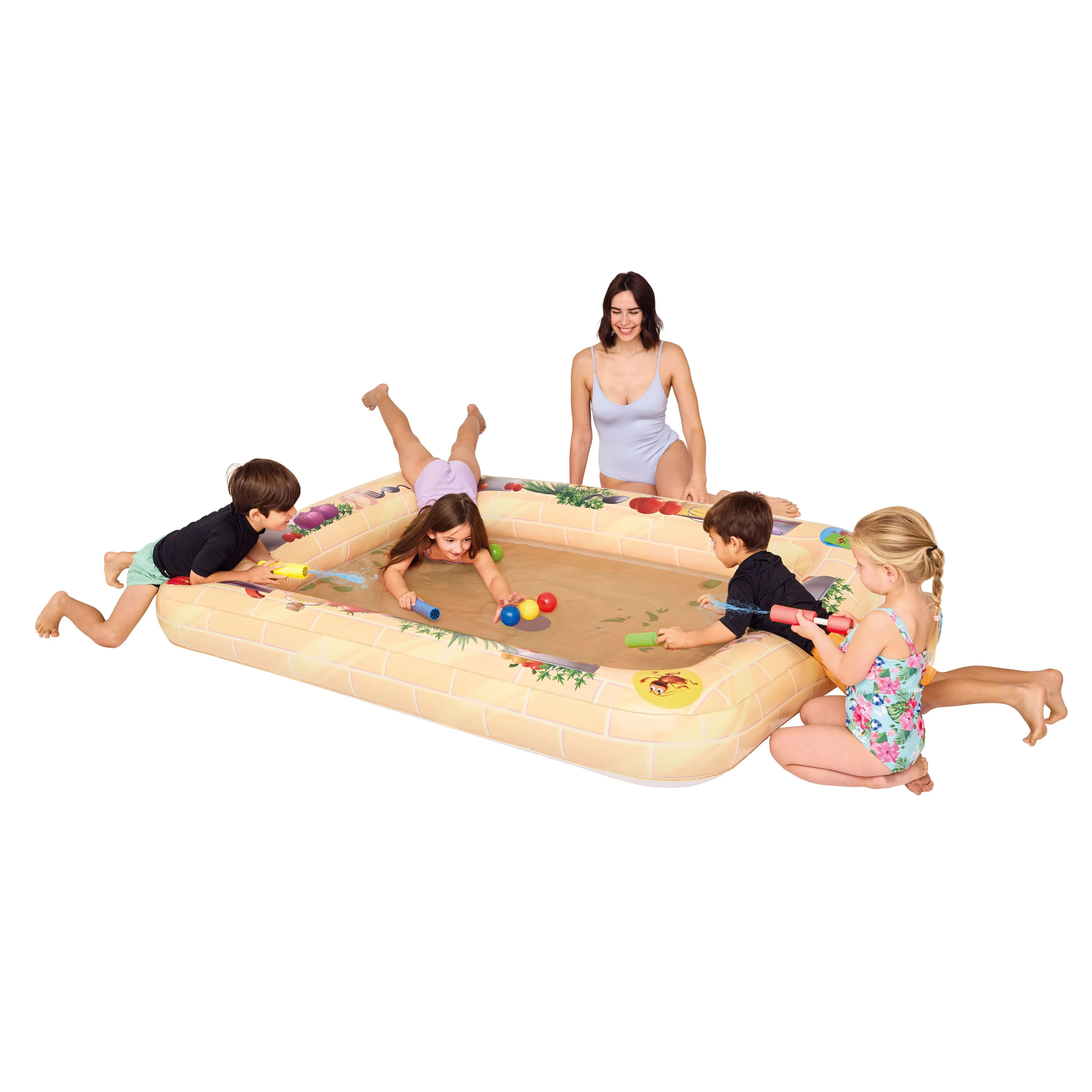 Happy People Kakerlakak Spielmatte - Die Spritzige Kakerlakenfalle 200x150x25cm