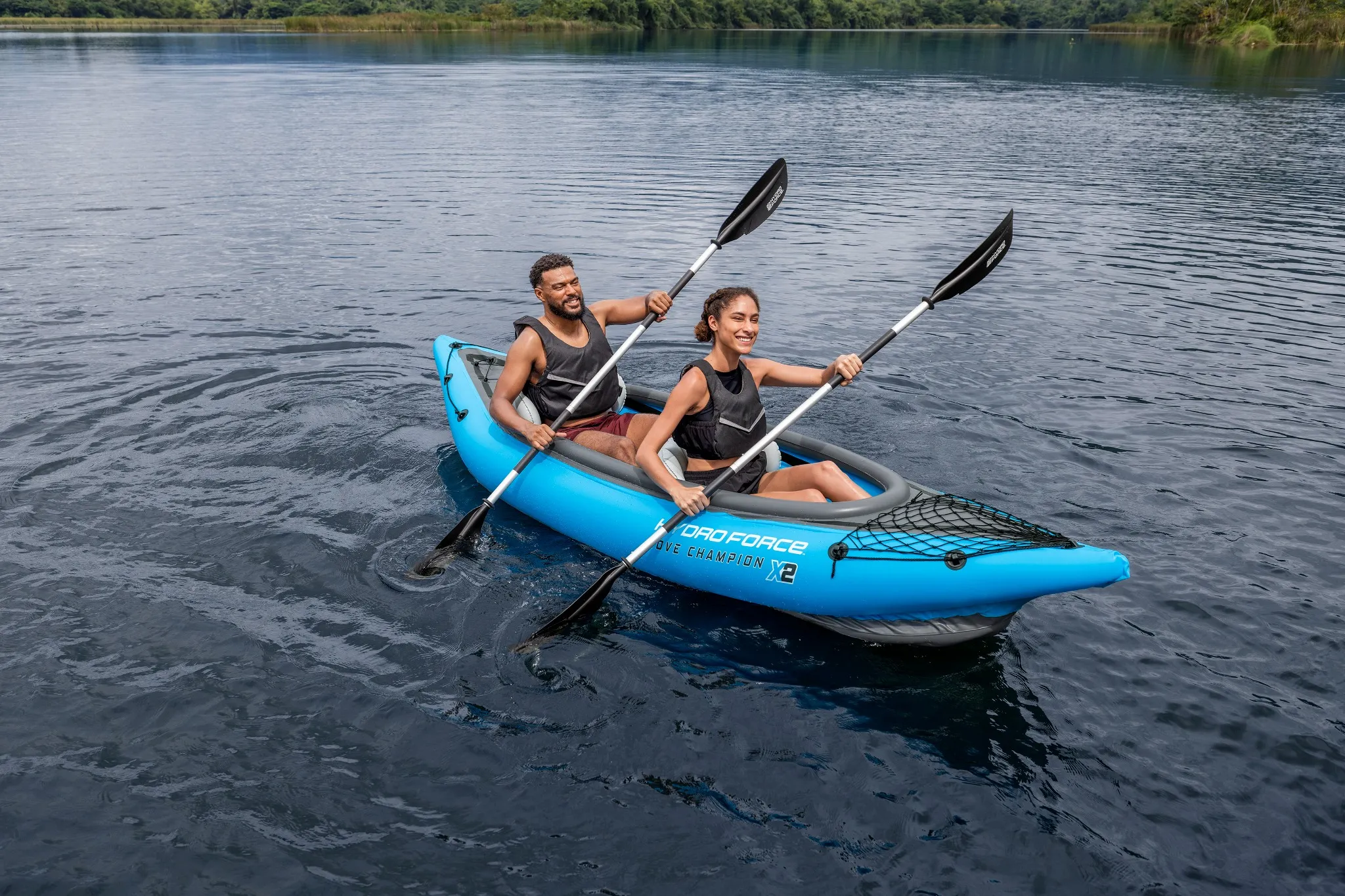 Bestway® Hydro Force® Kajak-Set Cove Champion™ X2 331x88x45cm, 2 Personen