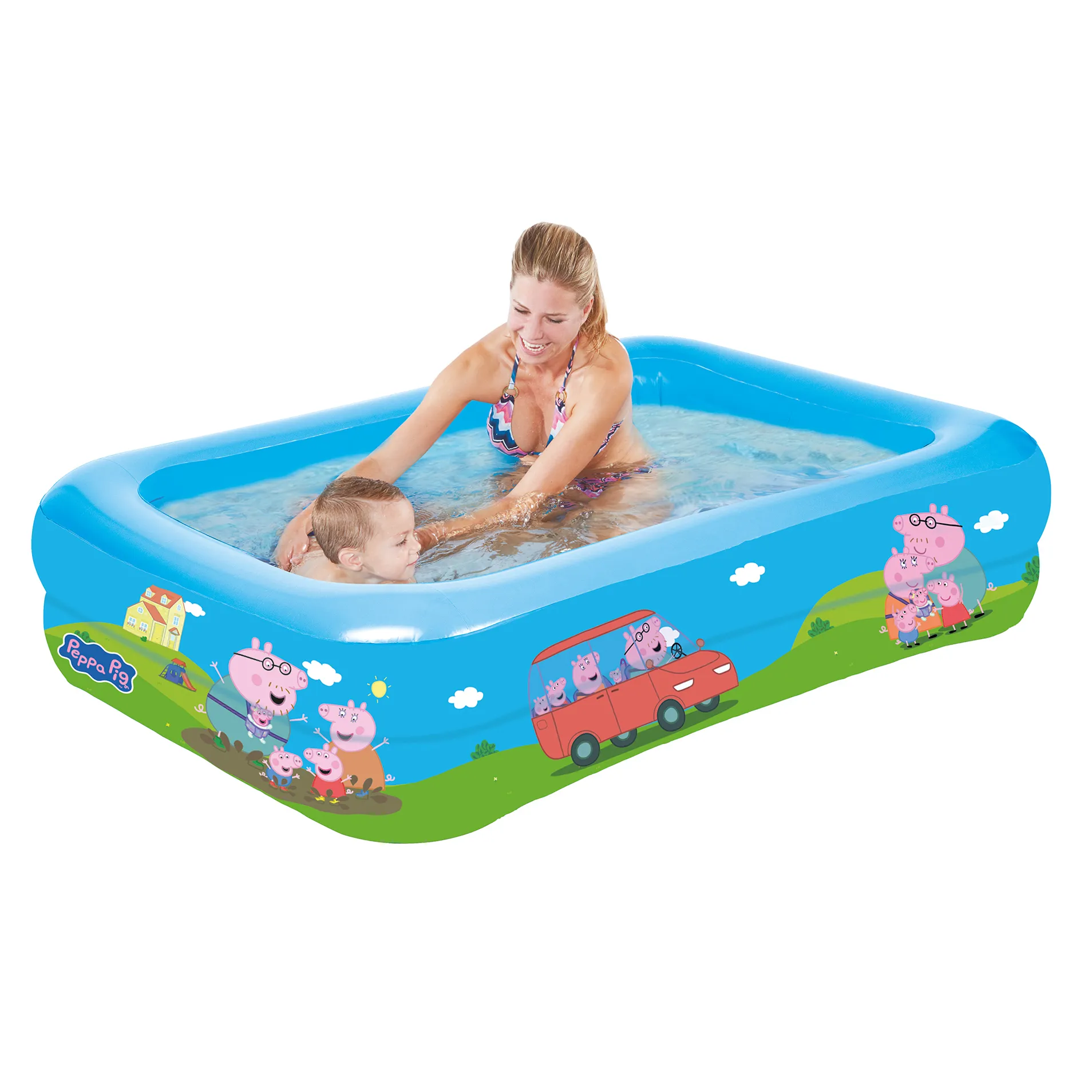 Happy People 16278 Family Pool Peppa Pig 200x150x50cm