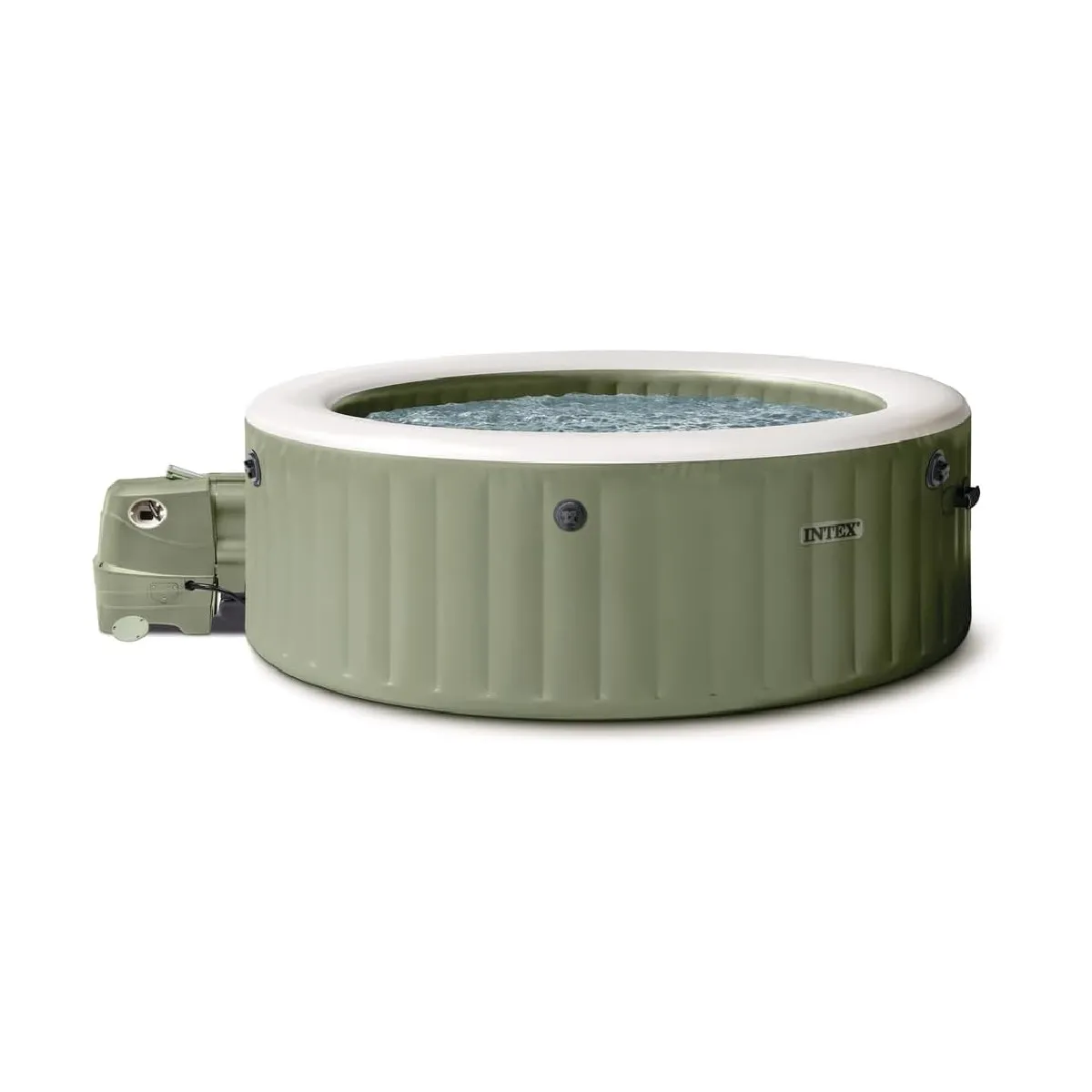 Intex 28426NP Whirlpool PureSPA Bubble olivgrün, 196cmx71cm
