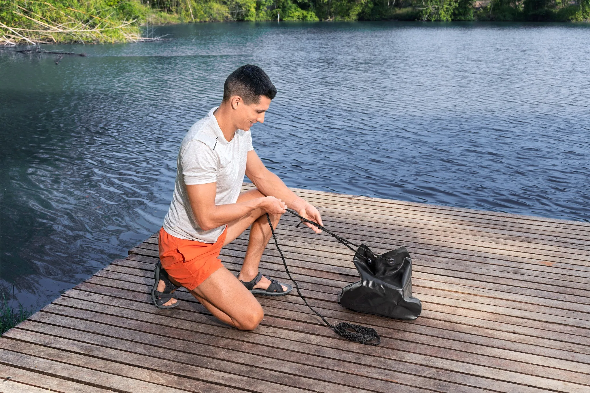 Bestway® Badeinsel Hydro Force® Summer Oasis™ 320x198cm, 4 Personen