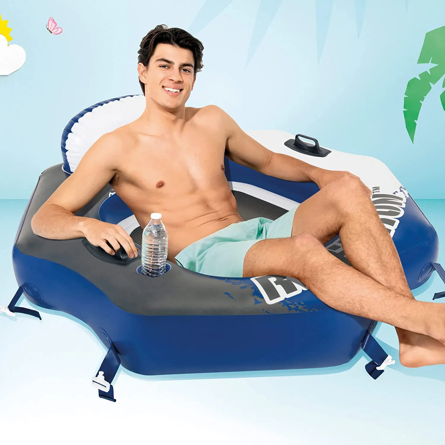 Schwimmring - River Run Connect - 130x126cm