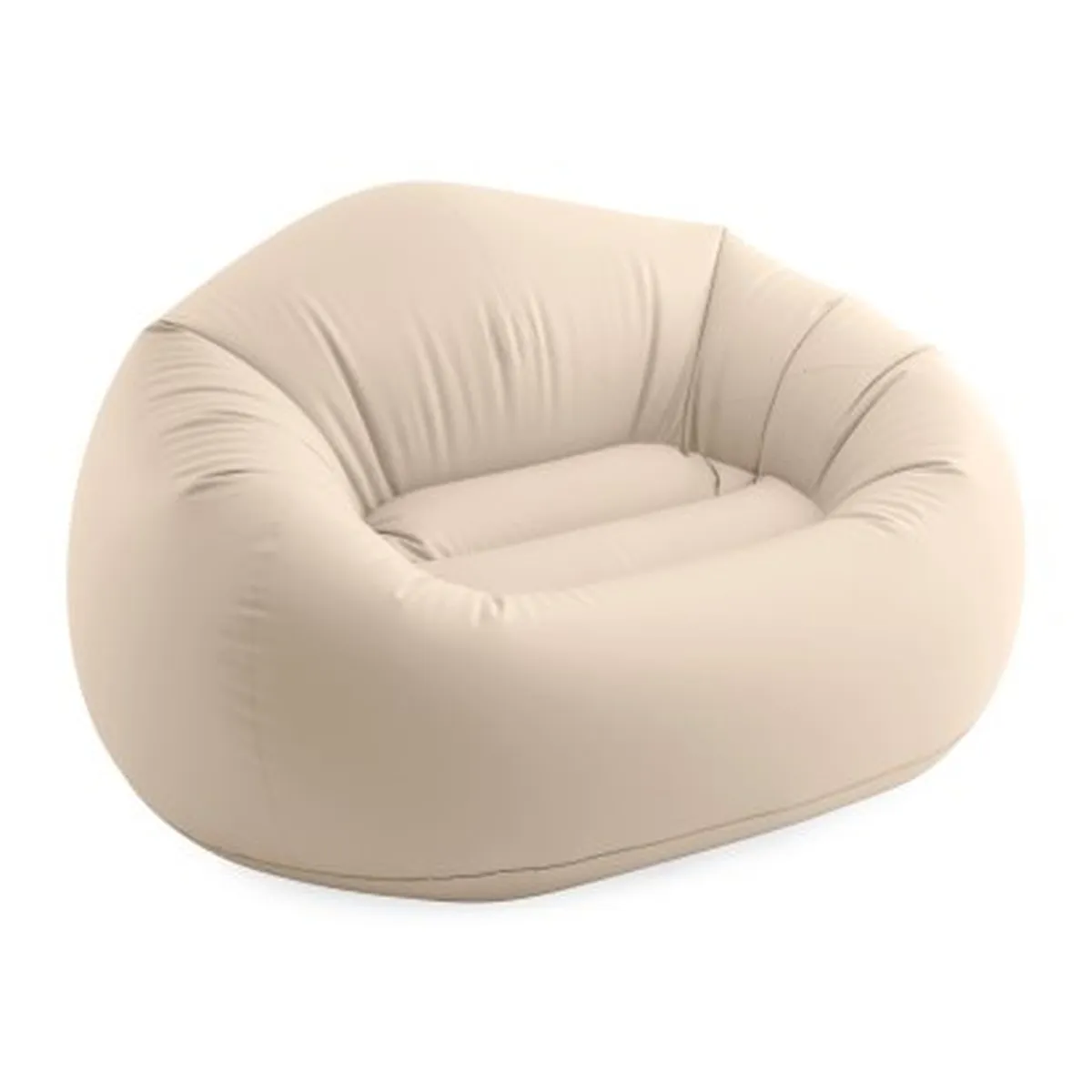 INTEX 66505NP Sitzsack Beanless Bag Chair creme 137x127x74cm