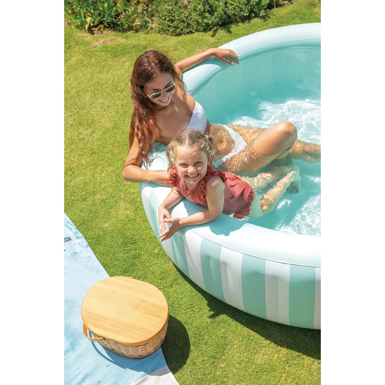 Intex 56182NP Planschbecken Coastal Luxe 168x53cm