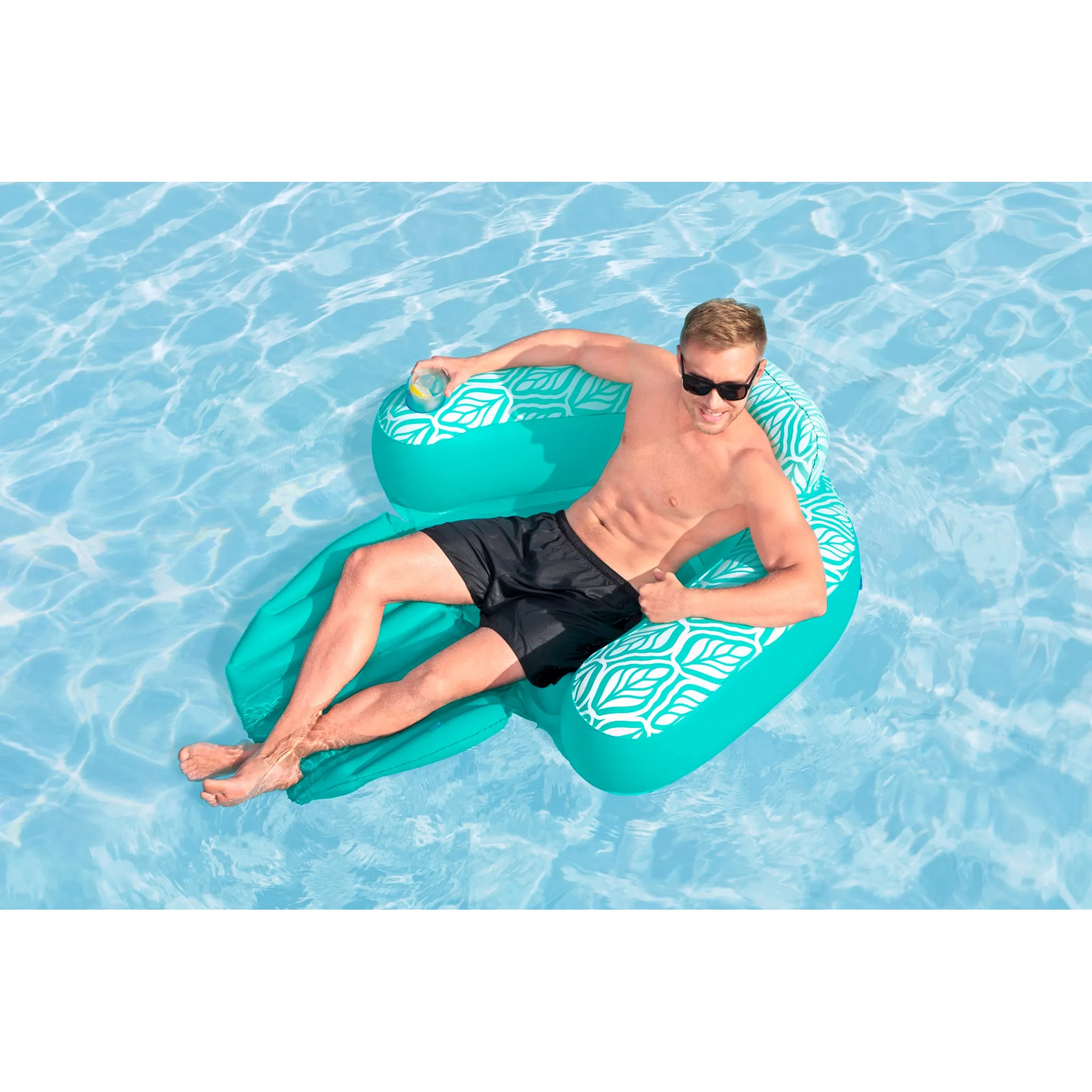 Bestway Poolsessel Comfort Plush Deluxe 145x120cm
