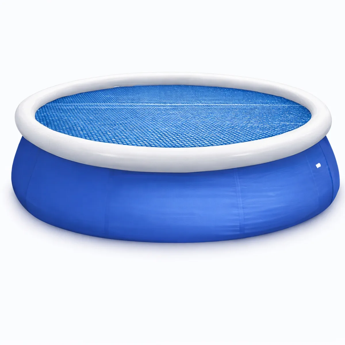 Happy People 77553 Wehncke Solarabdeckplane rund, passend für Quick-Up Pools Ø420cm