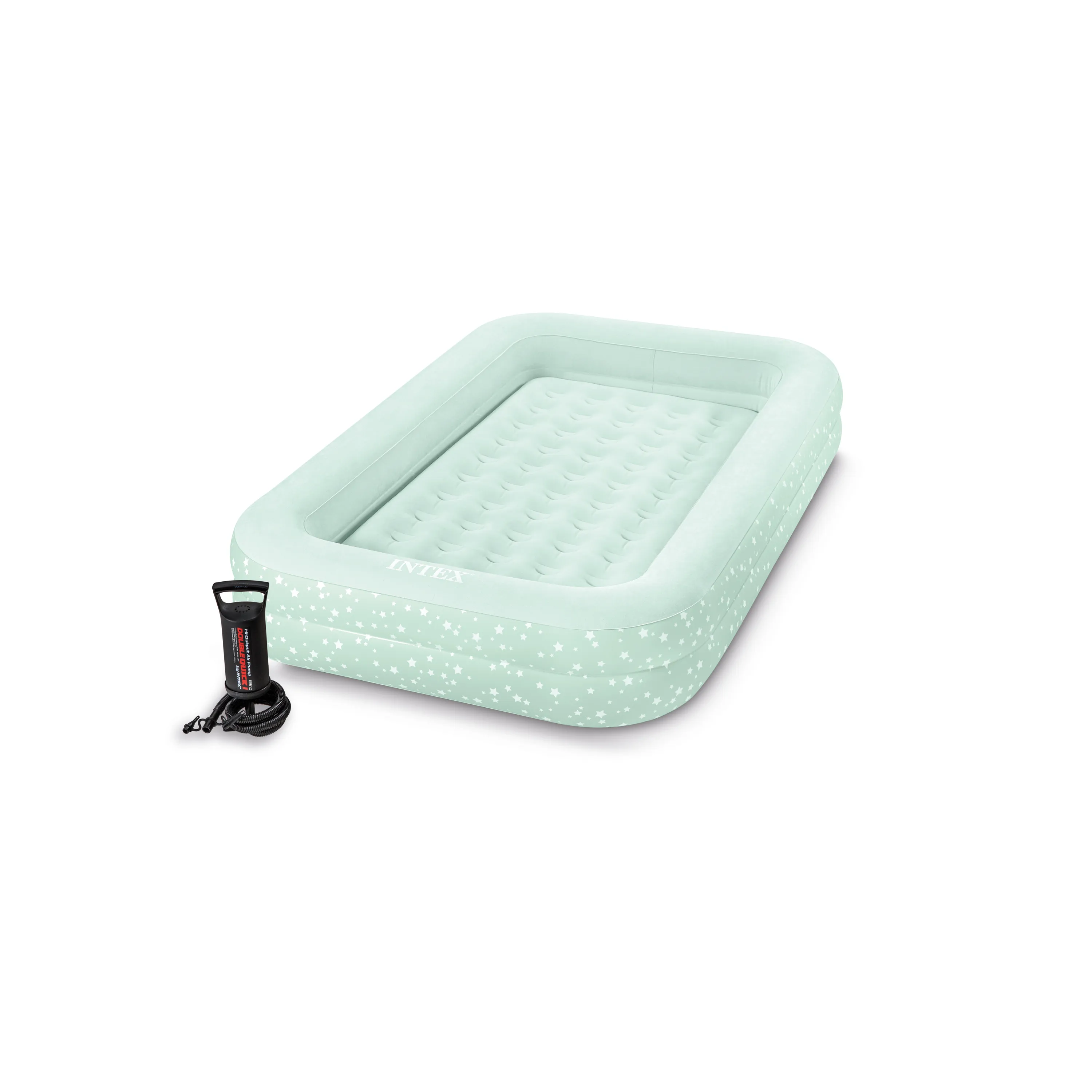 Intex Kinder-Reisebett - mit Handpumpe 71x132x10cm